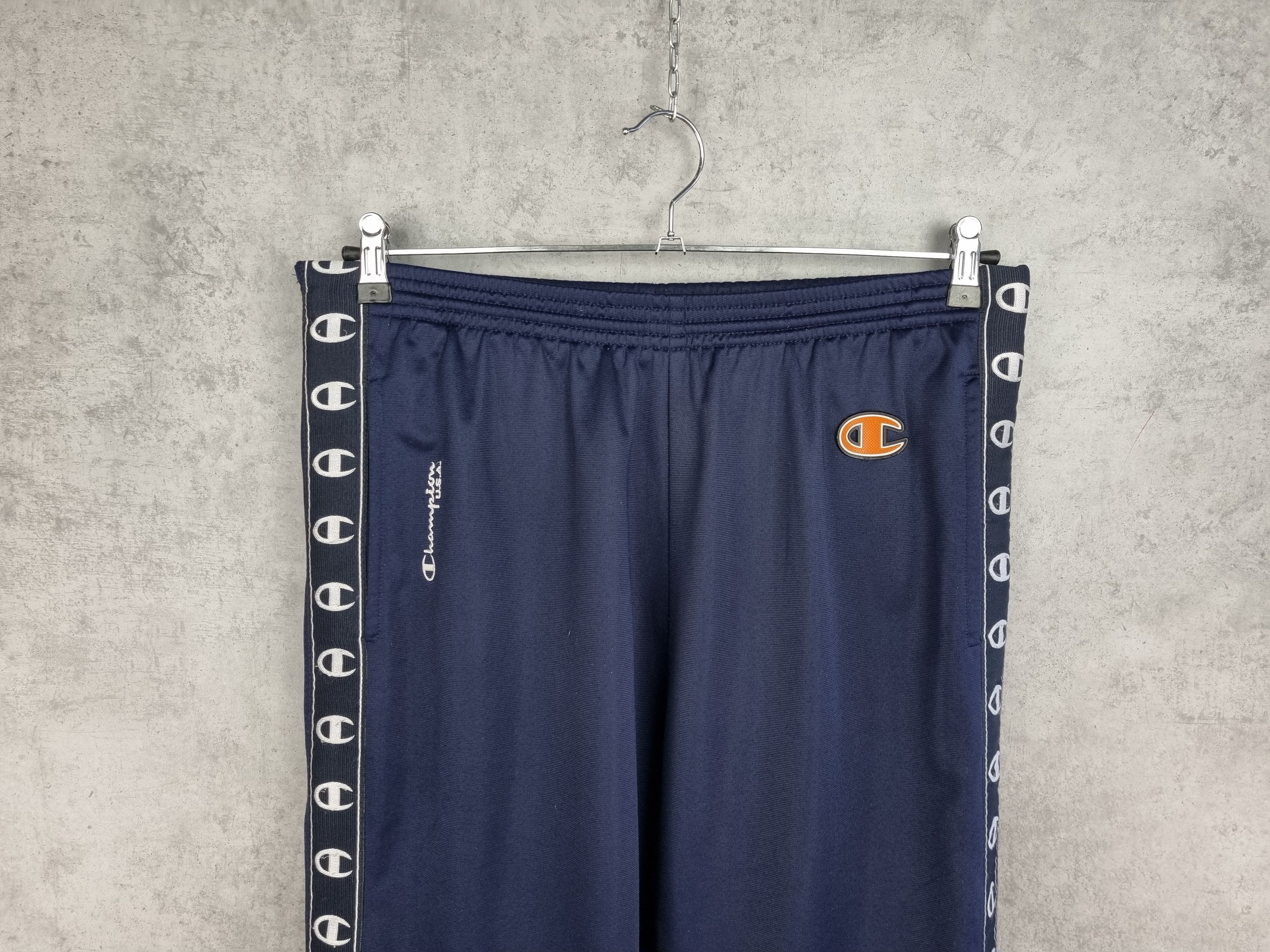 Champion 90s Champion Side Tape TEAR AWAY PANTS pre SUPREME Size US 33 - 5 Thumbnail
