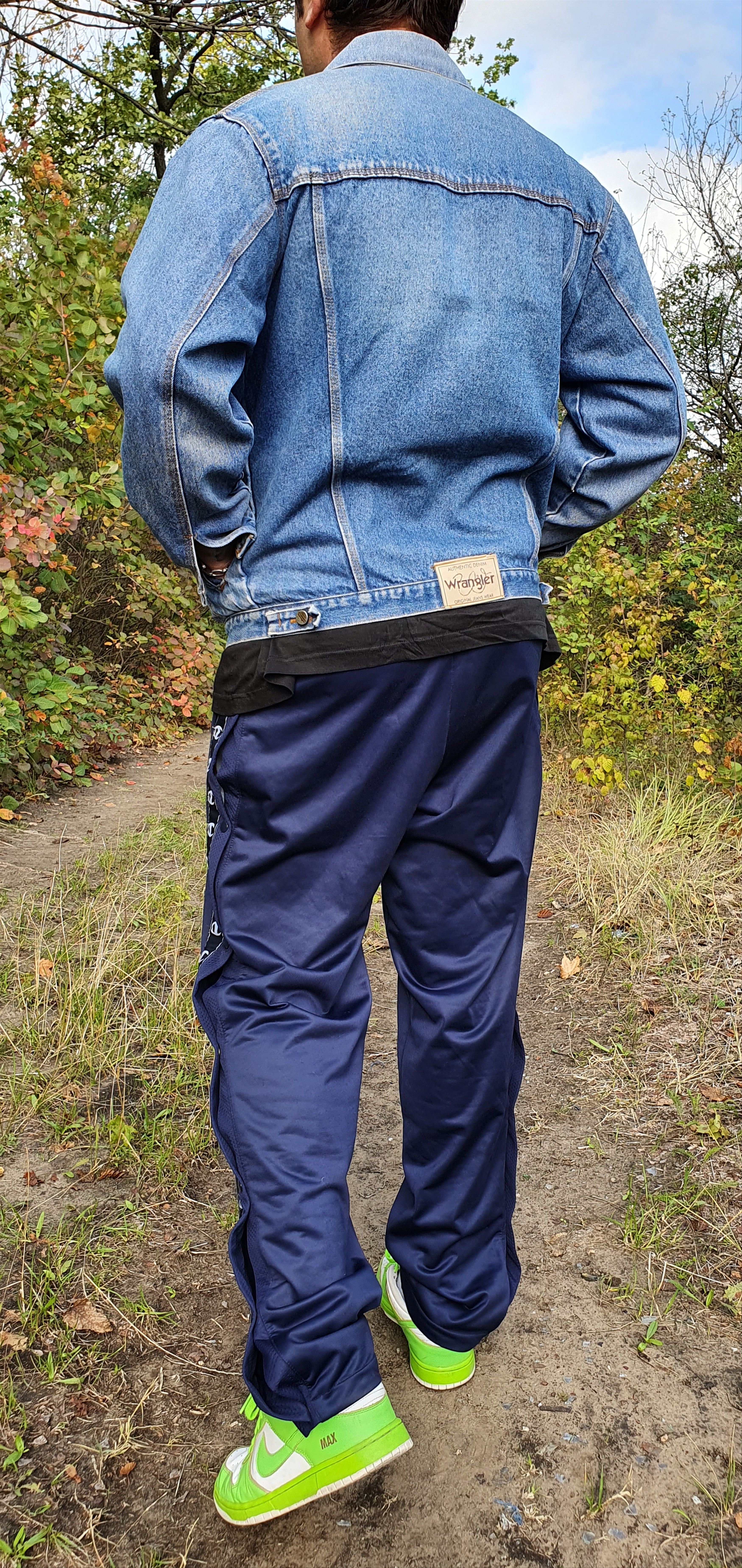 Champion 90s Champion Side Tape TEAR AWAY PANTS pre SUPREME Size US 33 - 11 Thumbnail