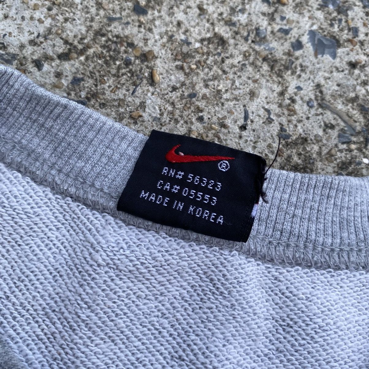 Nike × Vintage Vintage Nike Spell Out Sweatshirt Crewneck Sweater Size US M / EU 48-50 / 2 - 4 Thumbnail