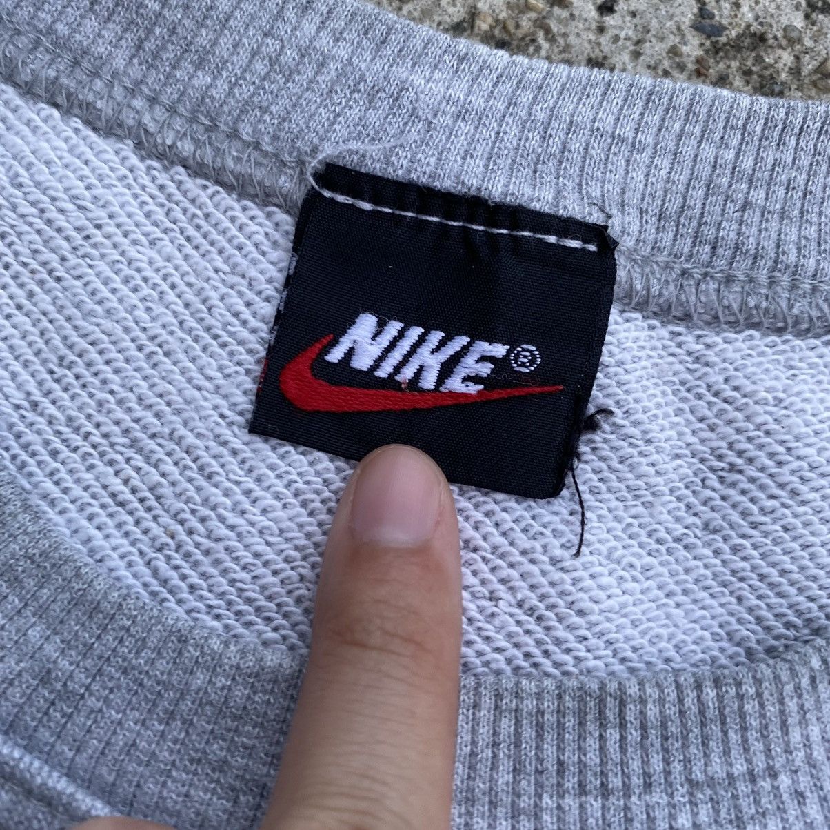 Nike × Vintage Vintage Nike Spell Out Sweatshirt Crewneck Sweater Size US M / EU 48-50 / 2 - 3 Thumbnail