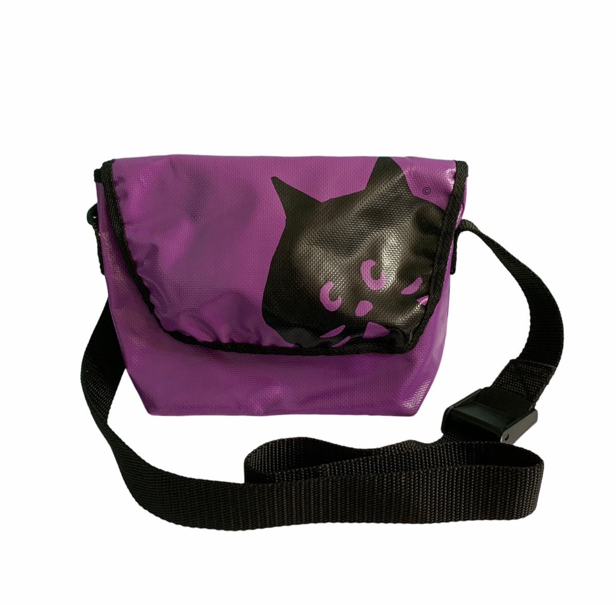 Waterproof Crossbody Sling Bag in Purple, Men's