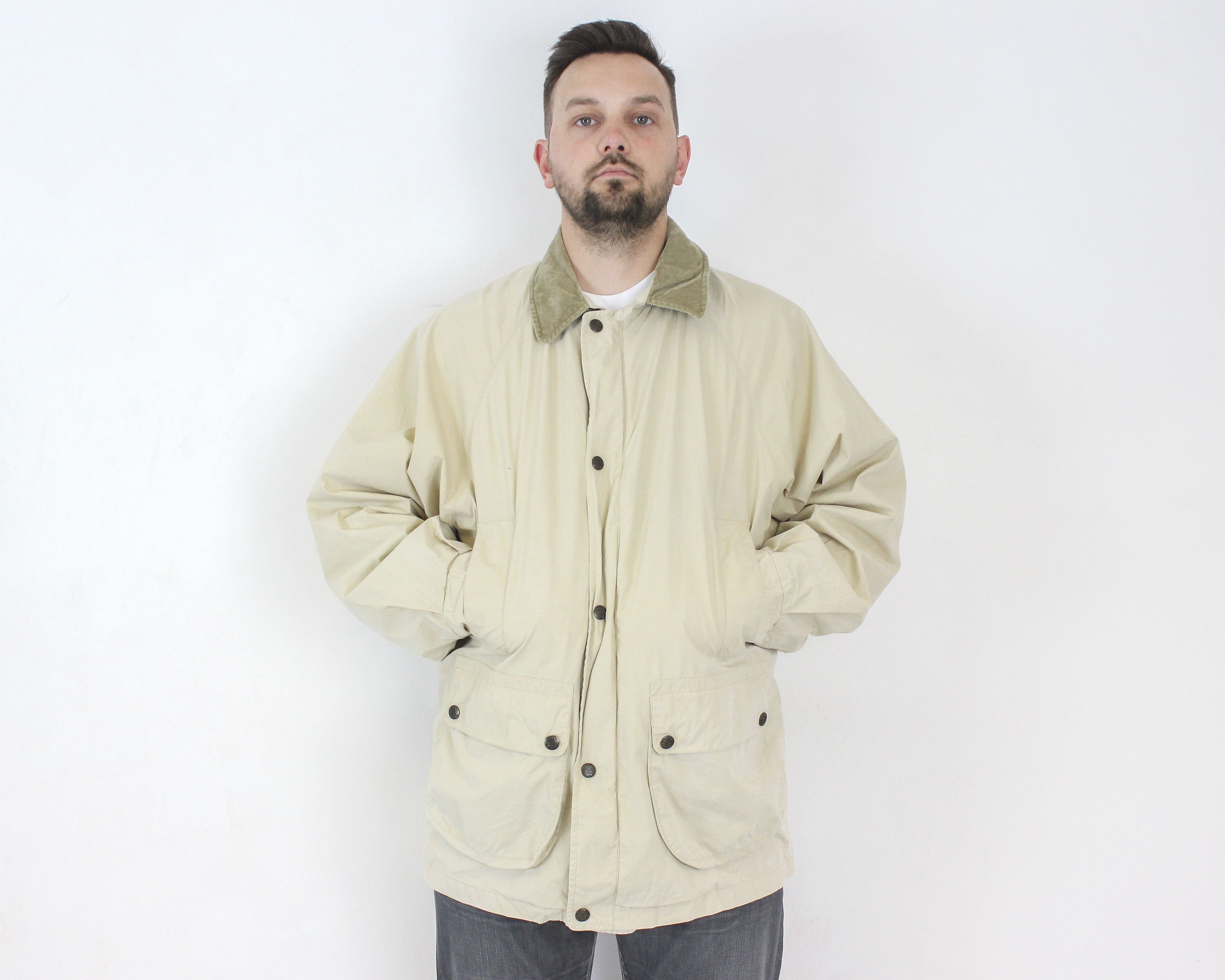 Gant The Traveller Field Jacket Barn Chore Mac Coat Lined Zip Size US L / EU 52-54 / 3 - 1 Thumbnail