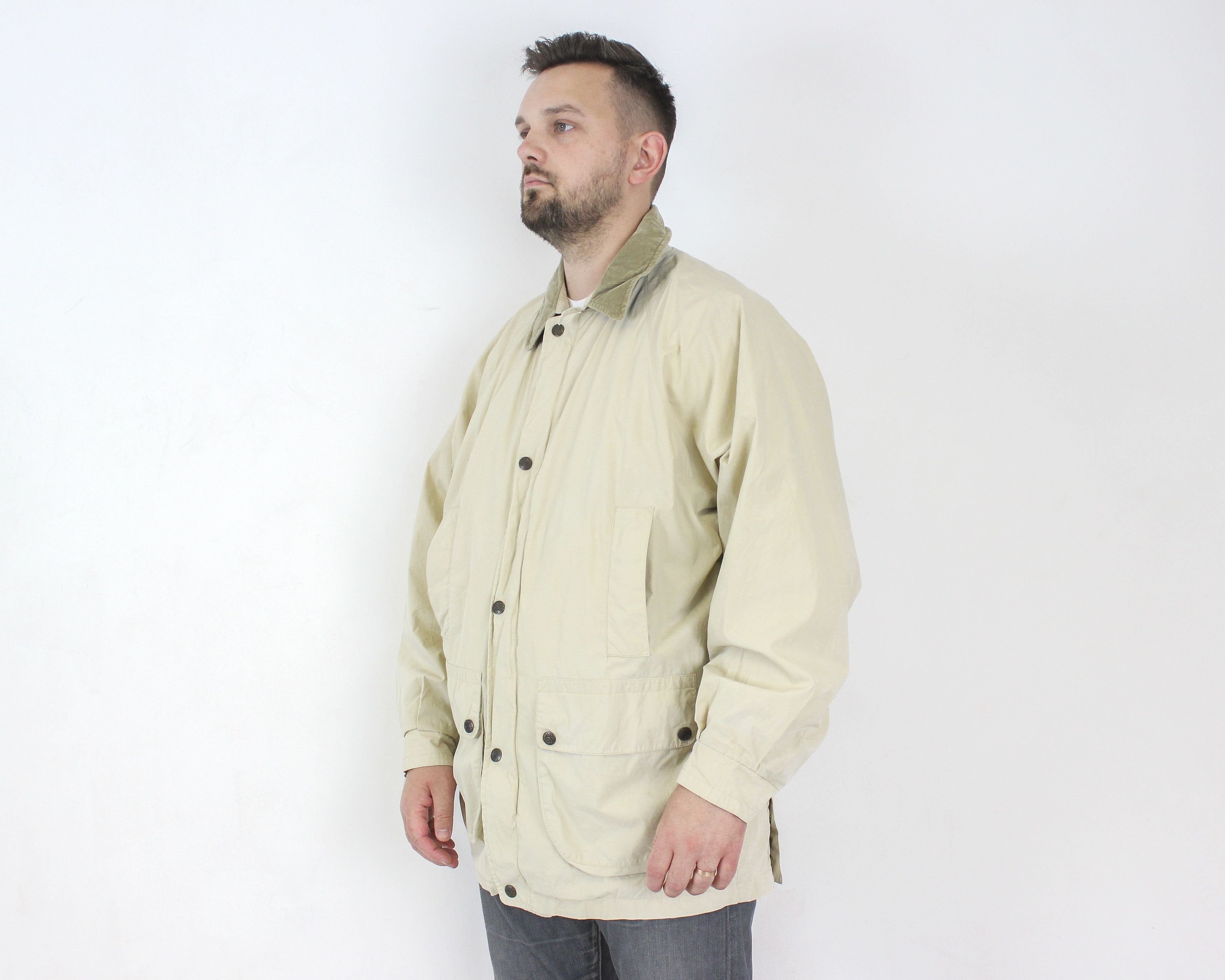 Gant The Traveller Field Jacket Barn Chore Mac Coat Lined Zip Size US L / EU 52-54 / 3 - 3 Thumbnail