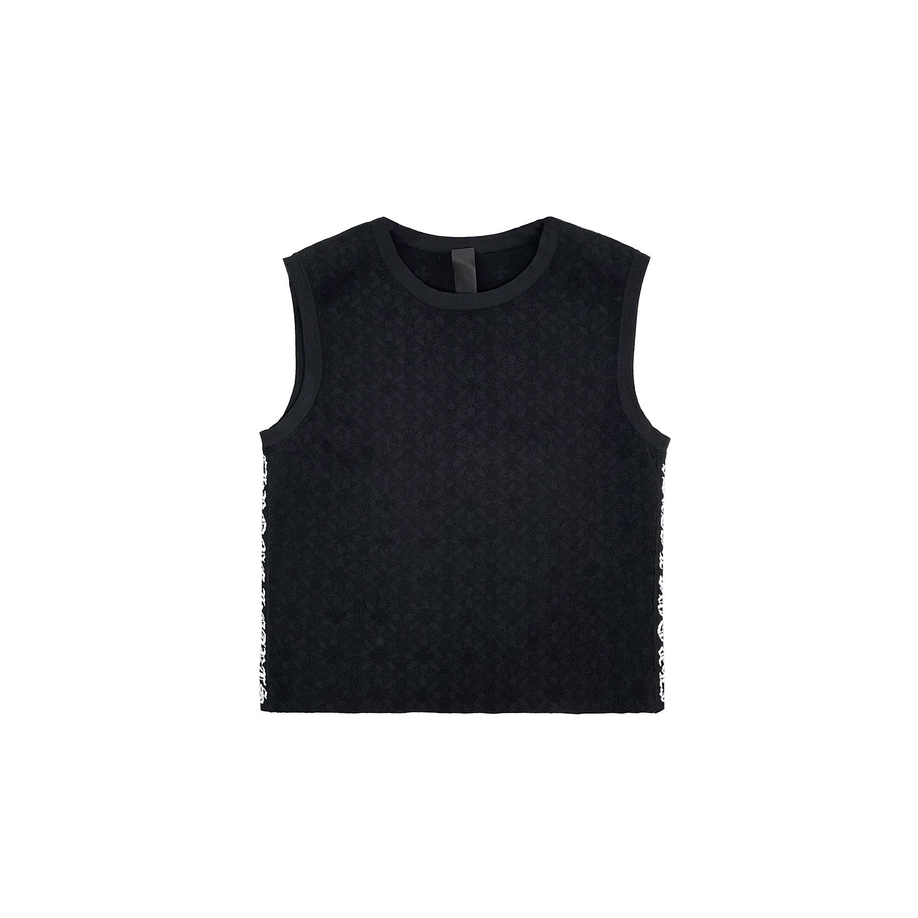 Chrome Hearts Chrome Hearts Black Cross Script Logo Tank Top Size M / US 6-8 / IT 42-44 - 1 Thumbnail
