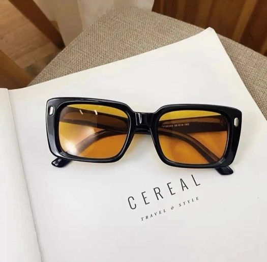 Vintage Vintage square frame sunglasses Size ONE SIZE - 1 Thumbnail