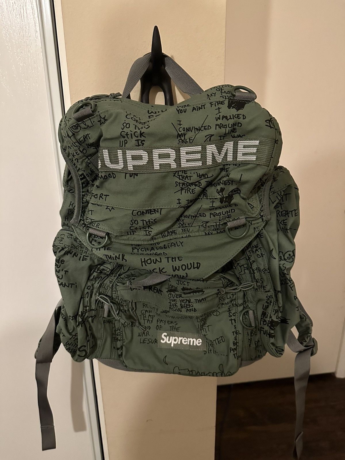 Supreme Supreme field backpack olive gonz | Grailed