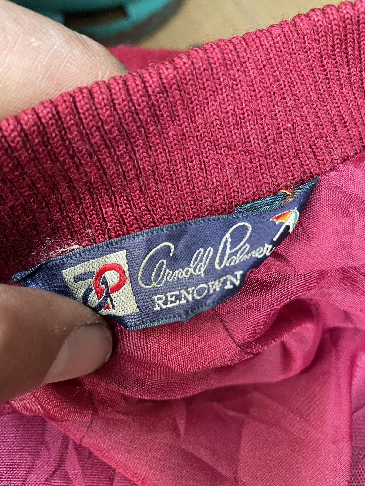 Arnold Palmer Fleece Bombers Style Jacket