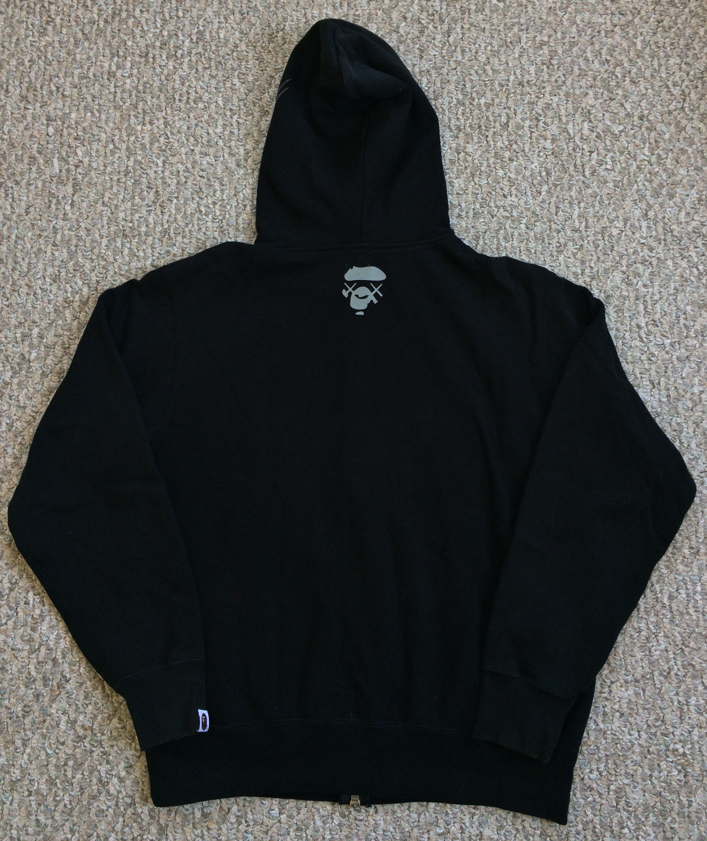 Bape × Kaws 2005 Bape x Kaws Bendy Full Zip Hoodie Size US M / EU 48-50 / 2 - 5 Thumbnail