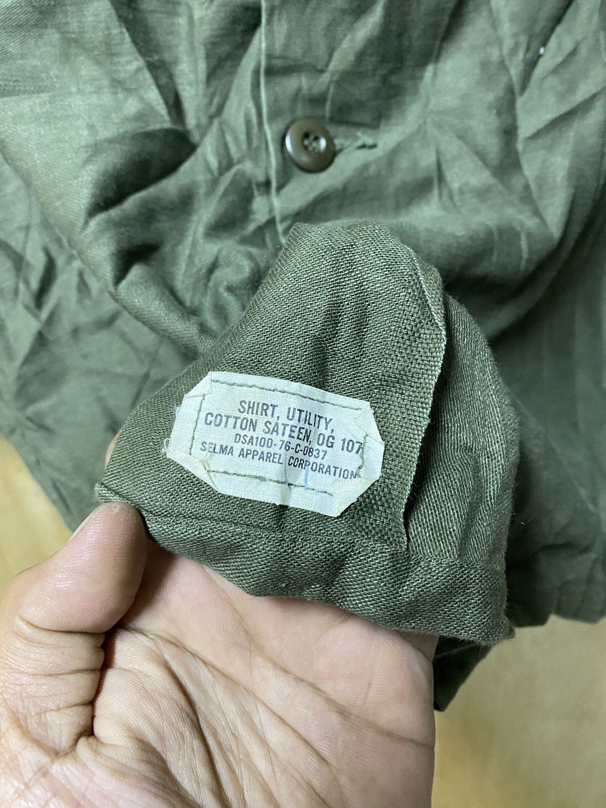 If Six Was Nine × Japanese Brand Japan Rare Re+plus Military Shirt Punk Style Size US M / EU 48-50 / 2 - 6 Thumbnail
