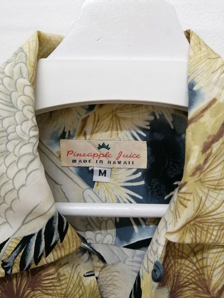 Vintage Vintage PINEAPPLE JUICE Hawaiian Rayon Shirt Size US M / EU 48-50 / 2 - 2 Thumbnail