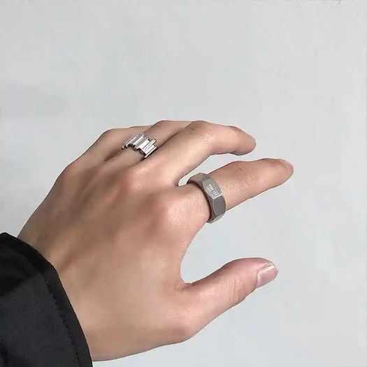Jewelry × Vintage Retro punk ring Size ONE SIZE - 3 Thumbnail