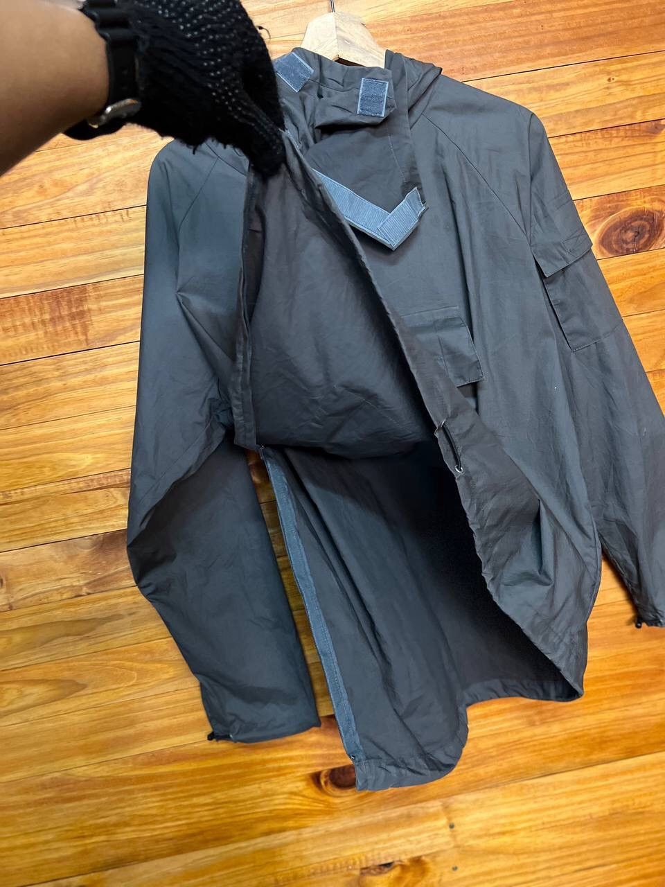 Japanese Brand RARE 🔥DESIGN ANORAK TACTICAL COTTON HOODIE Size US L / EU 52-54 / 3 - 14 Thumbnail