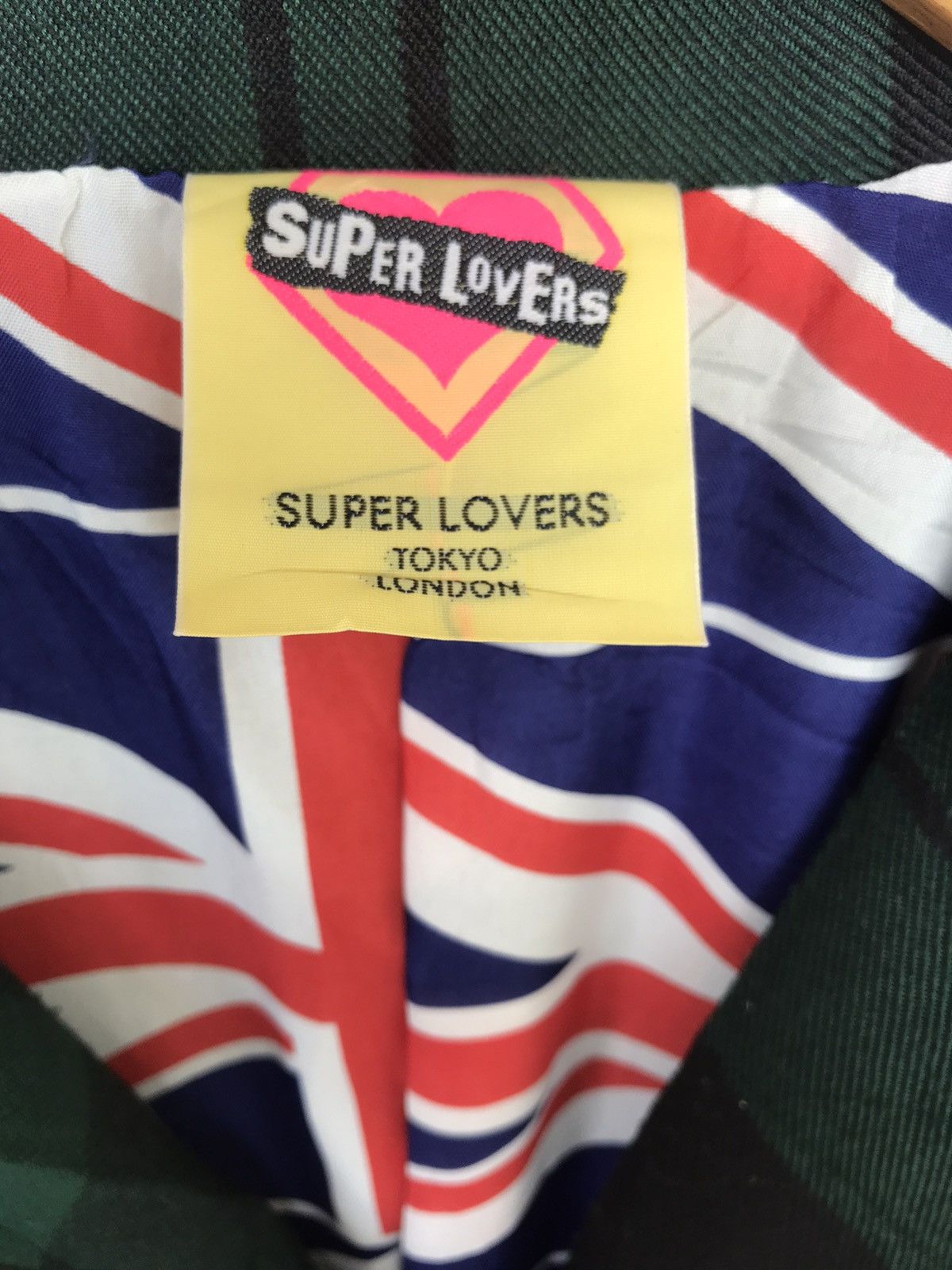Hysteric Glamour Vintage Super Lover Tokyo Japan Tartan Jacket Size S / US 4 / IT 40 - 8 Thumbnail