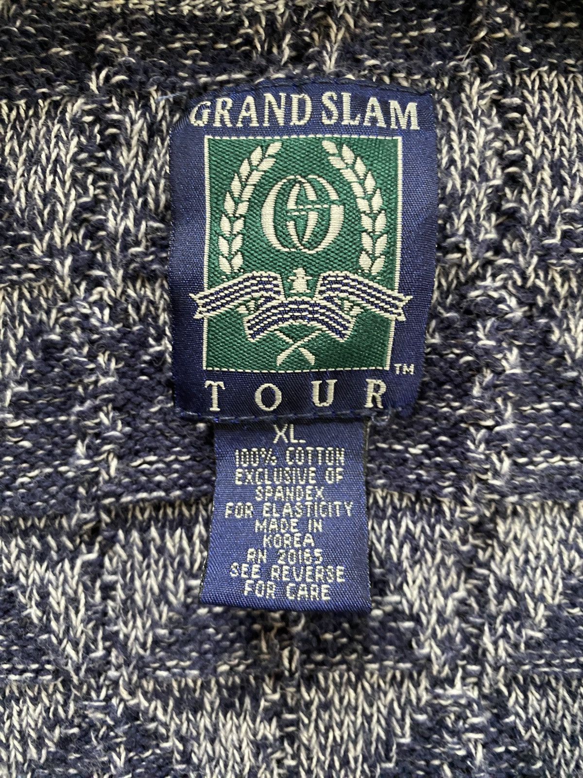 Grand Slam Vintage 90’s Grand Slam V-Neck Pullover Sweater Vest Size US XL / EU 56 / 4 - 2 Thumbnail