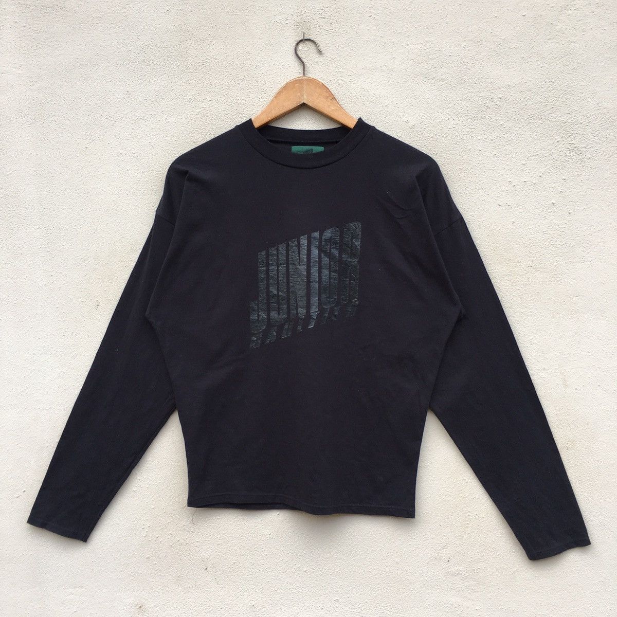 image of Junior Gaultier By Jean Paul Gaultier Longsleeve T-Shirt in Black, Men's (Size Small)