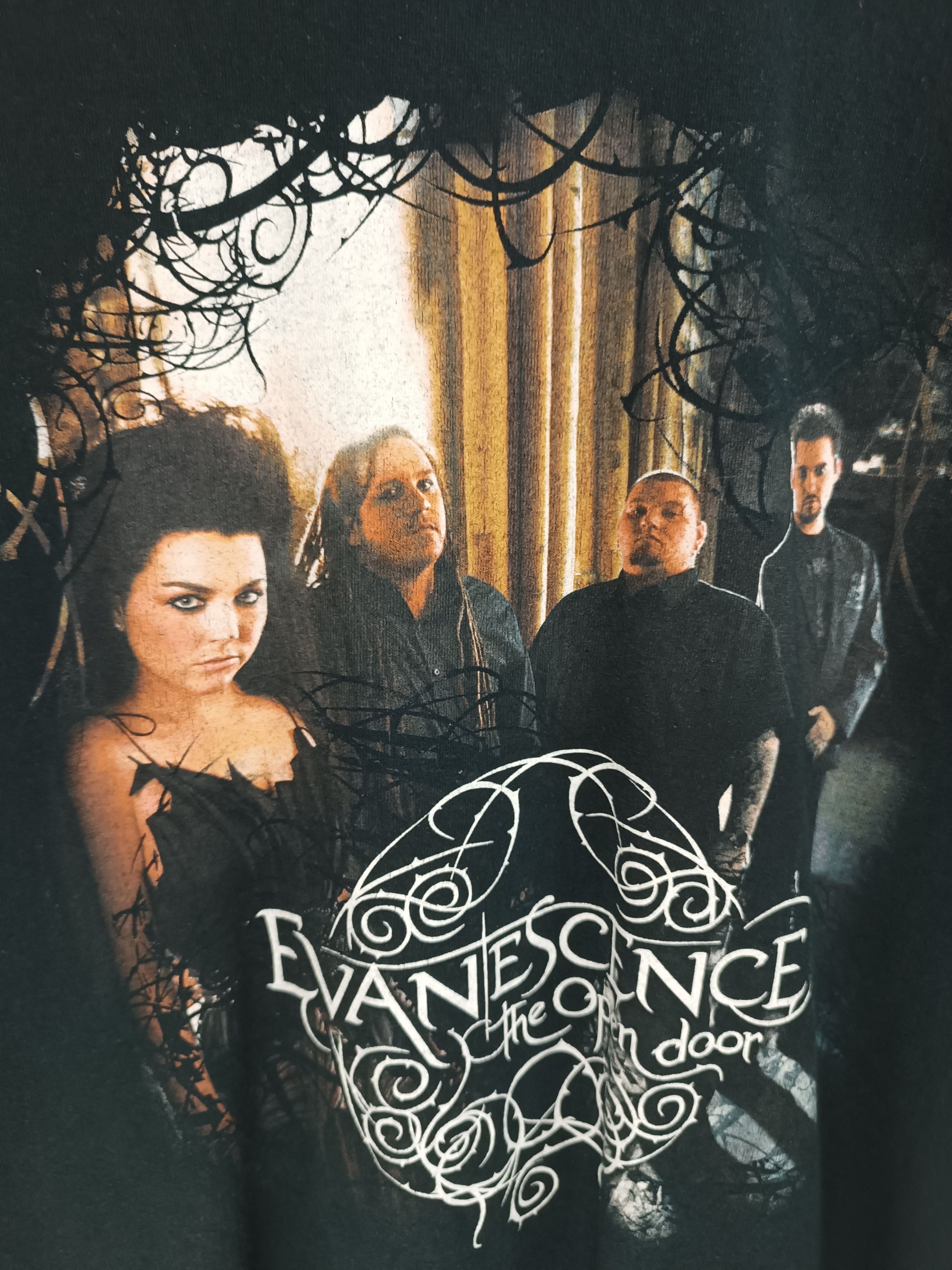 Band Tees VINTAGE '04 EVANESCENCE "THE OPEN DOOR TOUR" (used mcr) Size US L / EU 52-54 / 3 - 8 Thumbnail