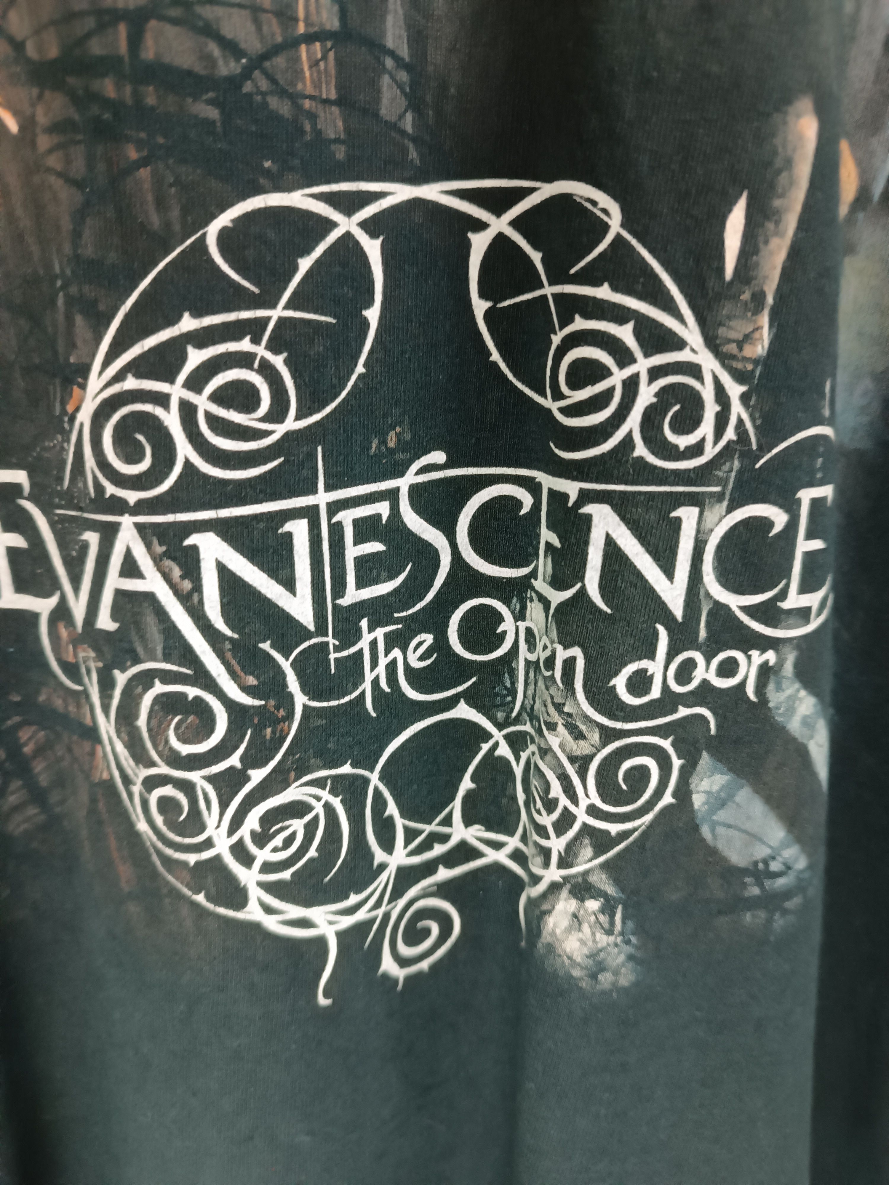 Band Tees VINTAGE '04 EVANESCENCE "THE OPEN DOOR TOUR" (used mcr) Size US L / EU 52-54 / 3 - 9 Thumbnail