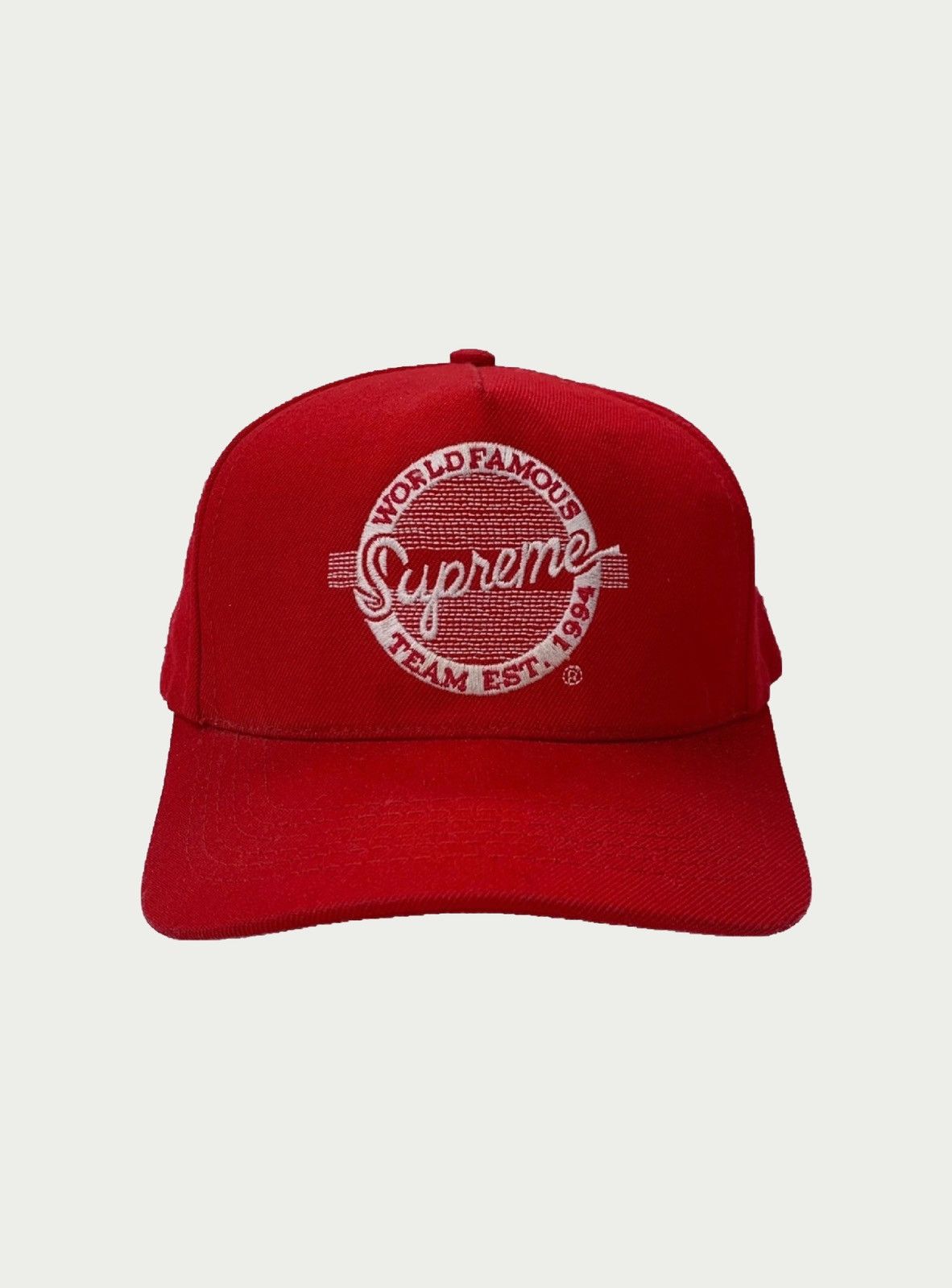 Supreme Supreme FW08 College Circle 5-Panel Snapback Size ONE SIZE - 1 Thumbnail