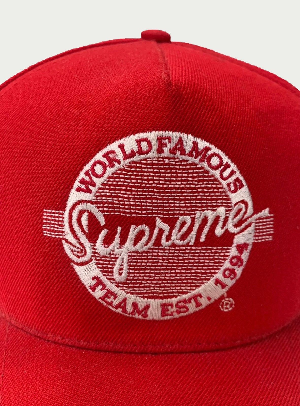 Supreme Supreme FW08 College Circle 5-Panel Snapback Size ONE SIZE - 3 Thumbnail