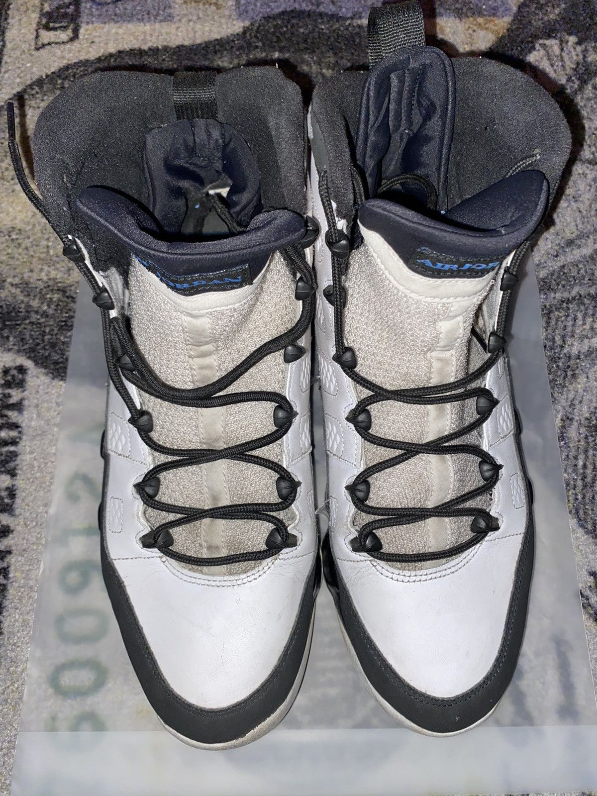 Jordan Brand × Nike Jordan 9 Retro University Blue Size US 13 / EU 46 - 3 Thumbnail