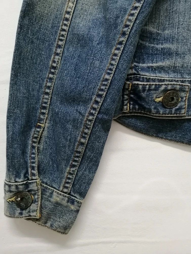 Guess Vintage GUESS Distressed Denim Jacket Lot 01 2101517 Size US S / EU 44-46 / 1 - 5 Thumbnail