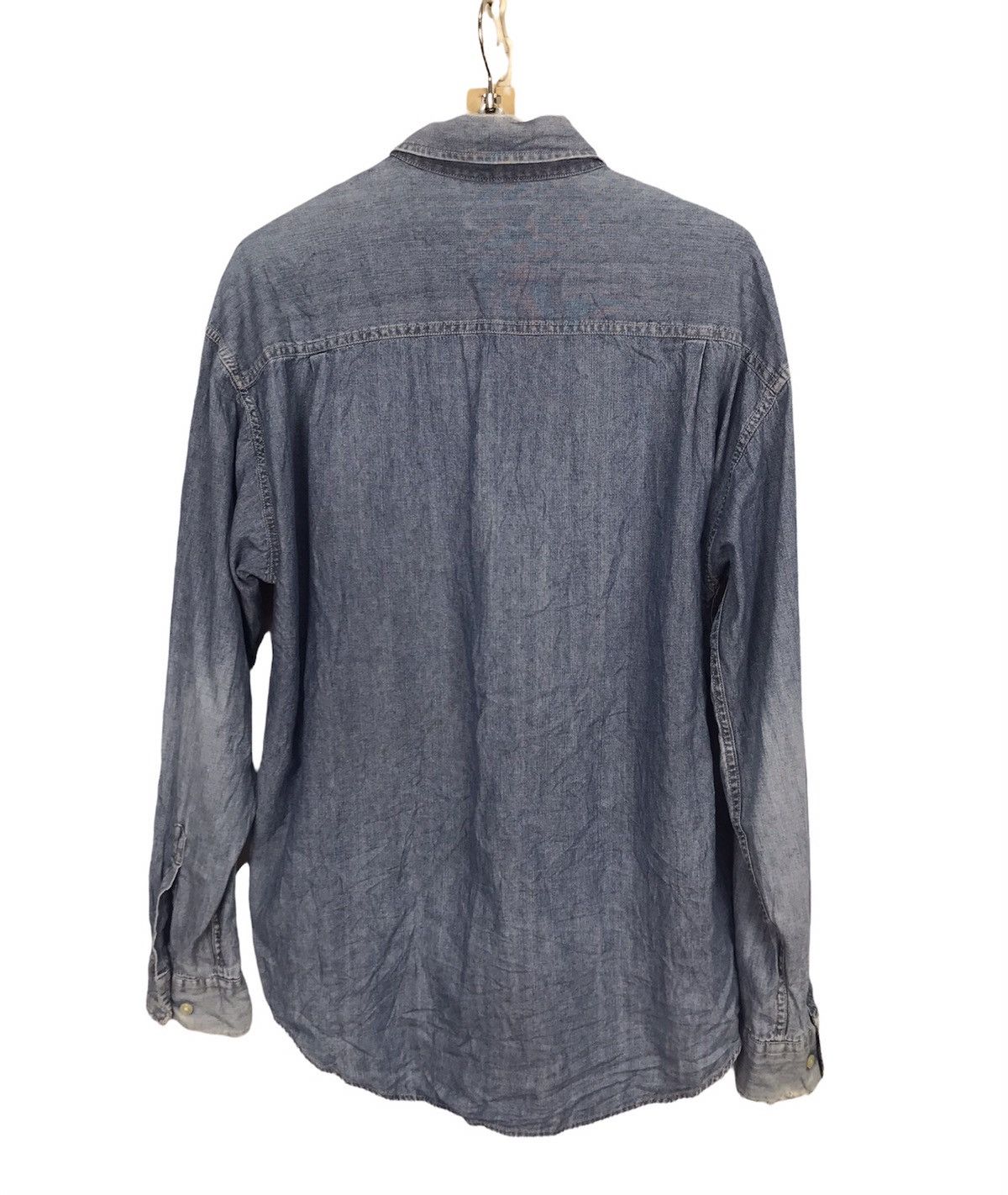 Coca Cola × Flannel × Vintage Coca-Cola distressed denim single pocket button up shirt Size US M / EU 48-50 / 2 - 2 Thumbnail