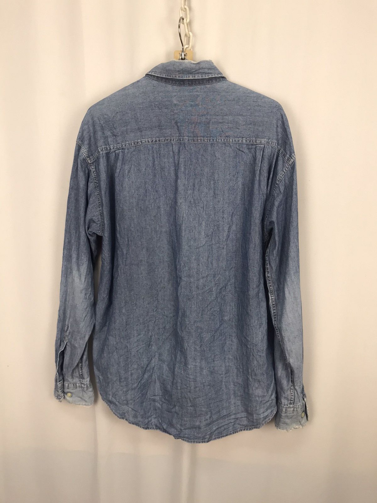 Coca Cola × Flannel × Vintage Coca-Cola distressed denim single pocket button up shirt Size US M / EU 48-50 / 2 - 9 Thumbnail