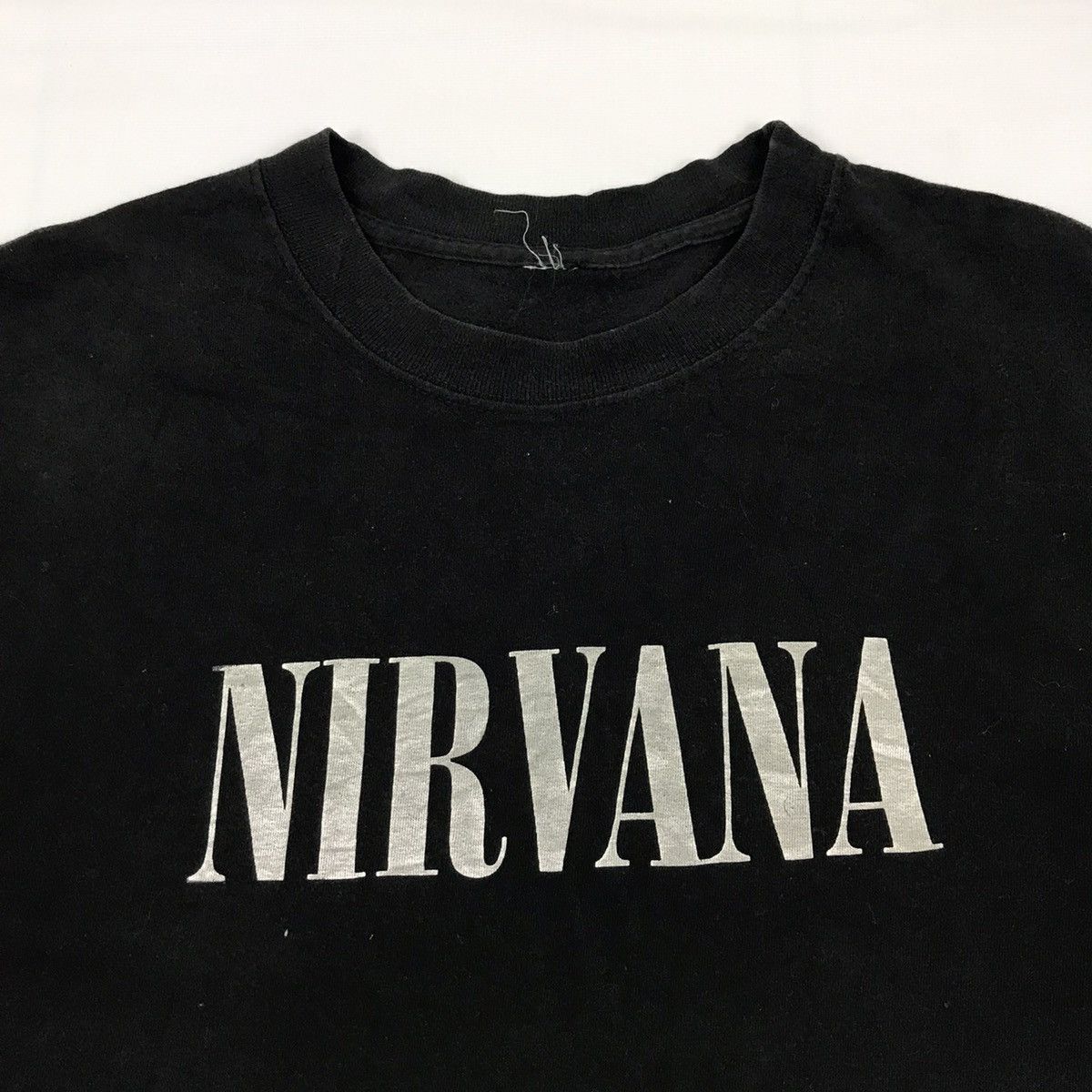 Band Tees × Nirvana × Vintage Vintage Y2K NIRVANA spellout simple promo t-shirt Size US M / EU 48-50 / 2 - 2 Thumbnail