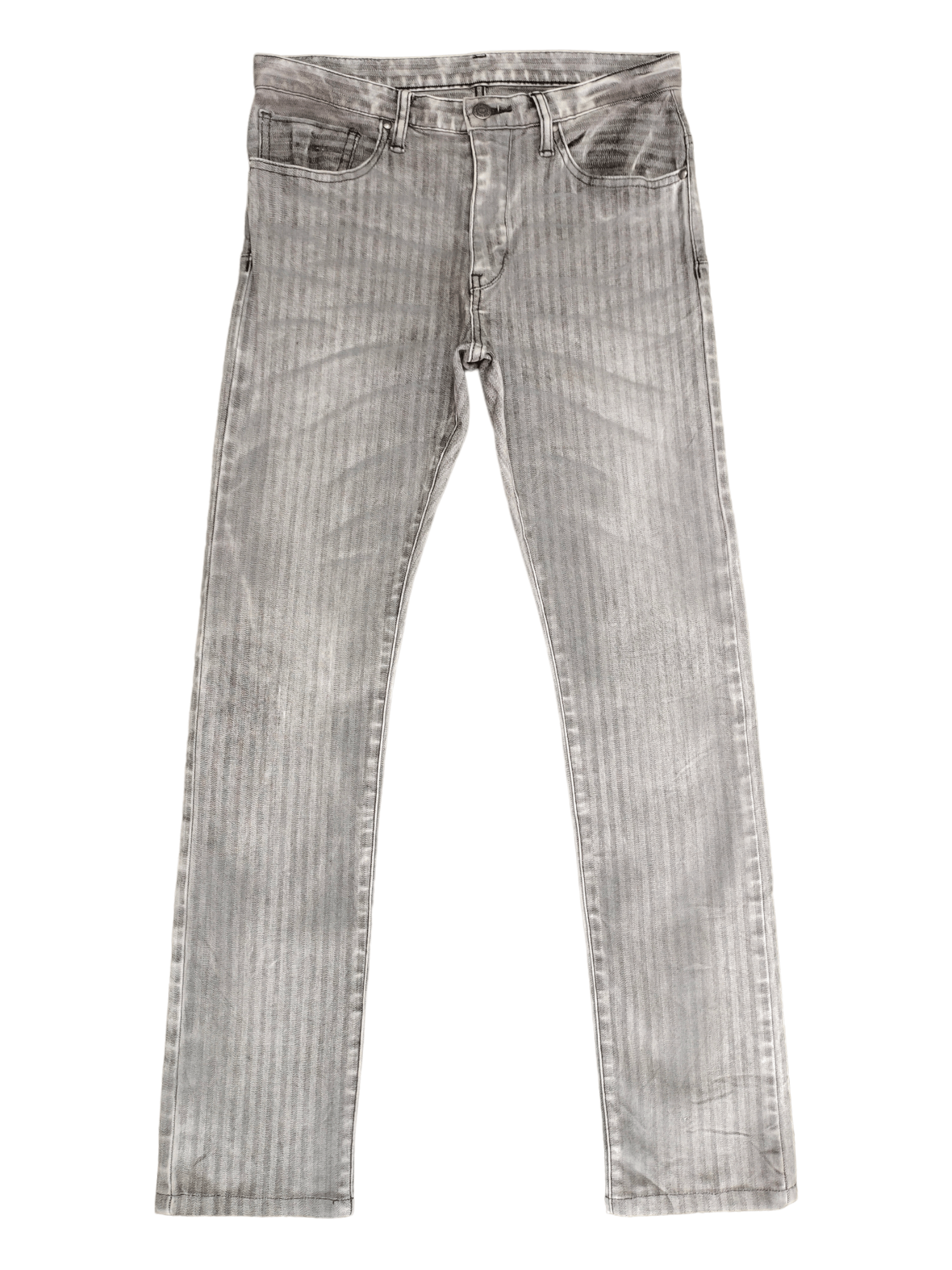 Tornado Mart OG Tornado Mart Hbt Striped Denim Pants Size US 30 / EU 46 - 1 Thumbnail