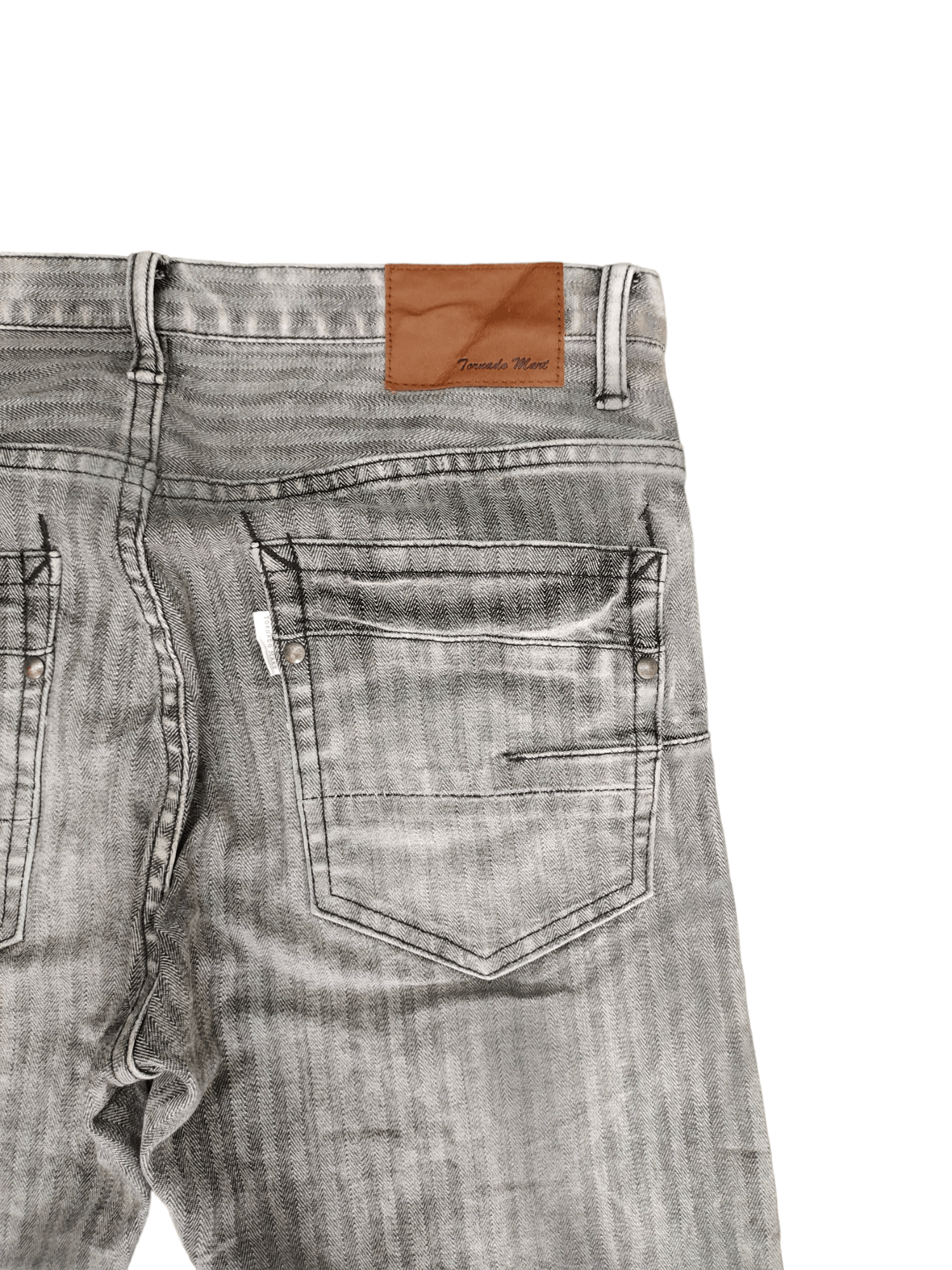 Tornado Mart OG Tornado Mart Hbt Striped Denim Pants Size US 30 / EU 46 - 13 Thumbnail