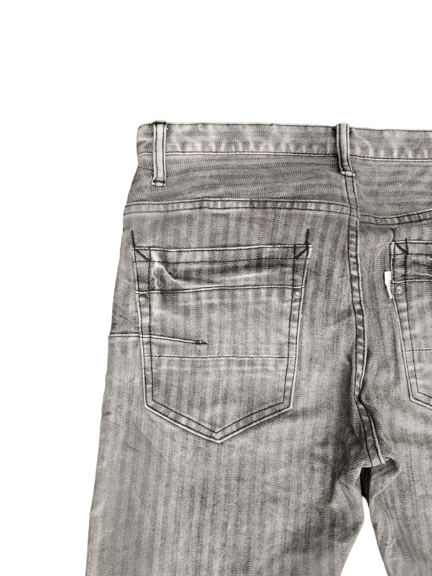 Tornado Mart OG Tornado Mart Hbt Striped Denim Pants Size US 30 / EU 46 - 14 Thumbnail