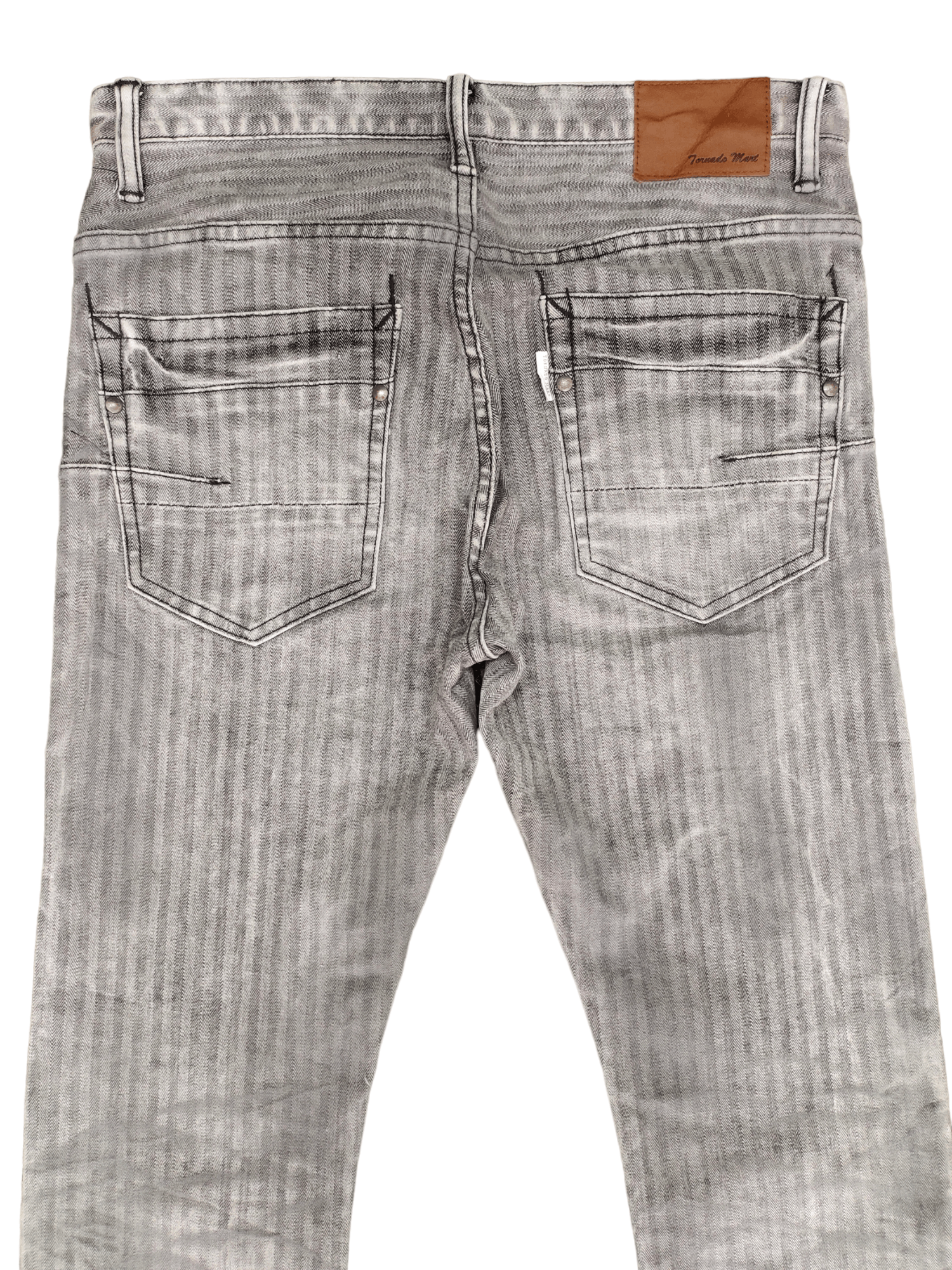 Tornado Mart OG Tornado Mart Hbt Striped Denim Pants Size US 30 / EU 46 - 12 Thumbnail
