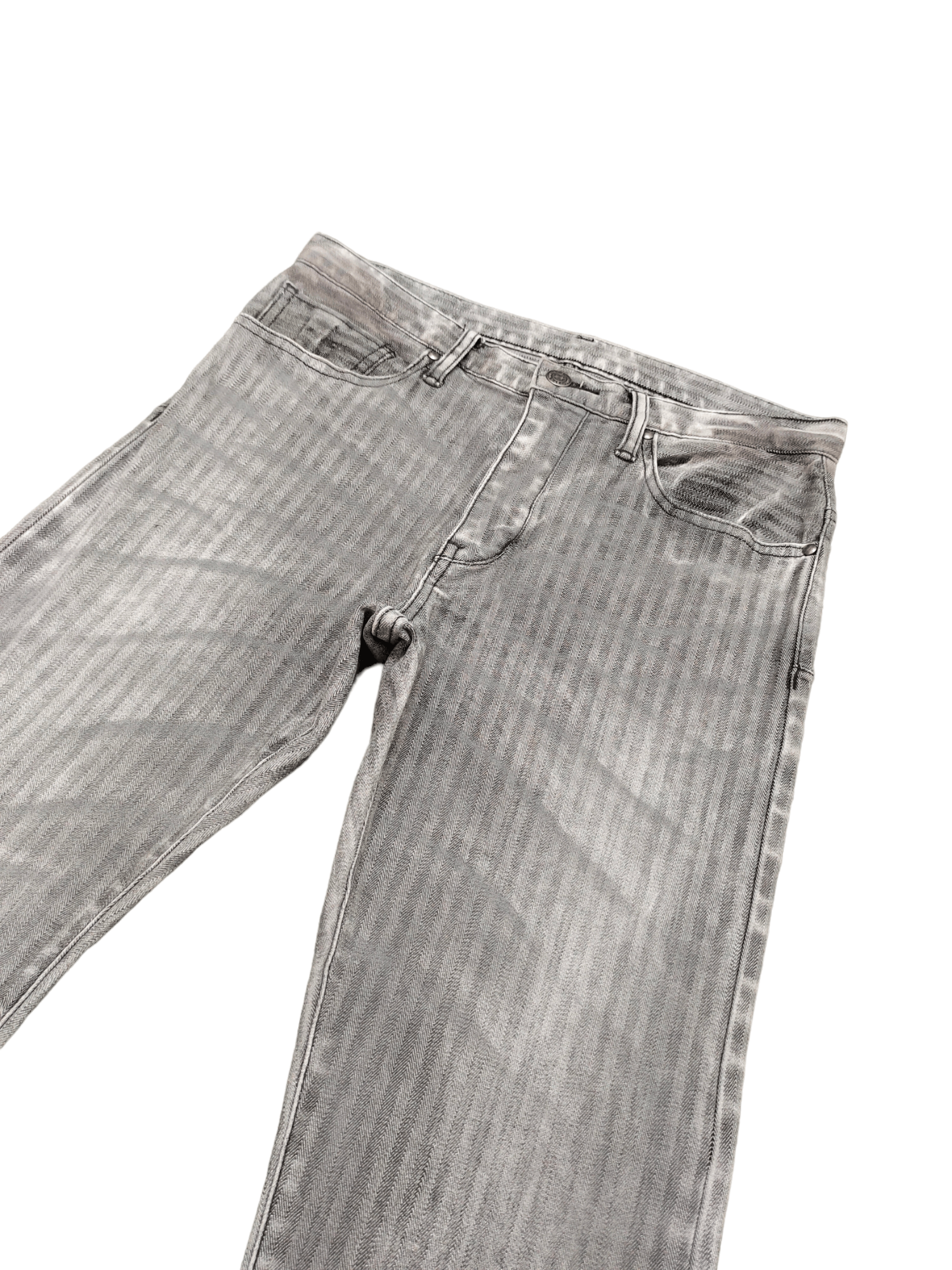 Tornado Mart OG Tornado Mart Hbt Striped Denim Pants Size US 30 / EU 46 - 2 Thumbnail