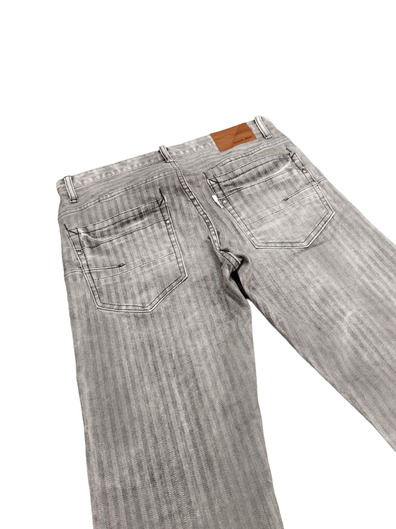 Tornado Mart OG Tornado Mart Hbt Striped Denim Pants Size US 30 / EU 46 - 11 Thumbnail
