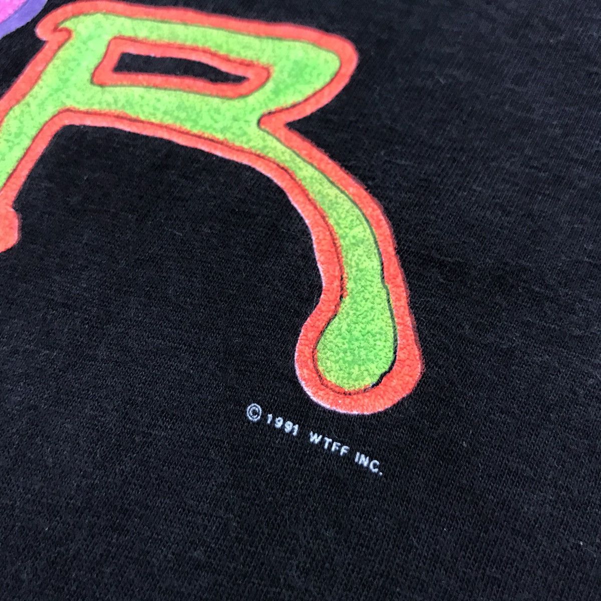 Band Tees × Vintage Rare vintage 90s LIVING COLOUR Stained promo tour t-shirt Size US L / EU 52-54 / 3 - 5 Thumbnail