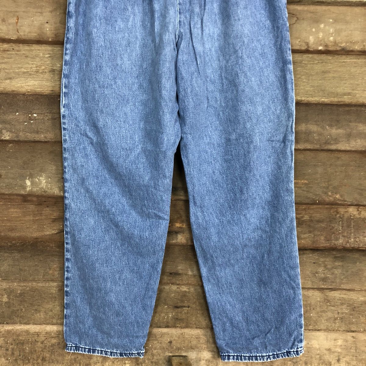 Japanese Brand DL Chic Blue Denim love hole Jeans Pants #3012 Size 32" / US 10 / IT 46 - 9 Thumbnail