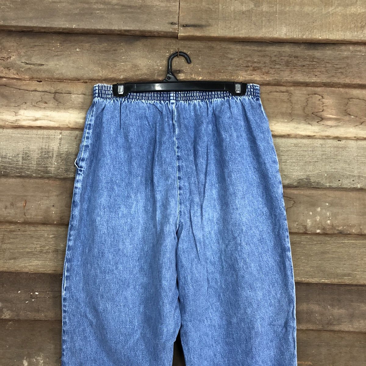 Japanese Brand DL Chic Blue Denim love hole Jeans Pants #3012 Size 32" / US 10 / IT 46 - 8 Thumbnail