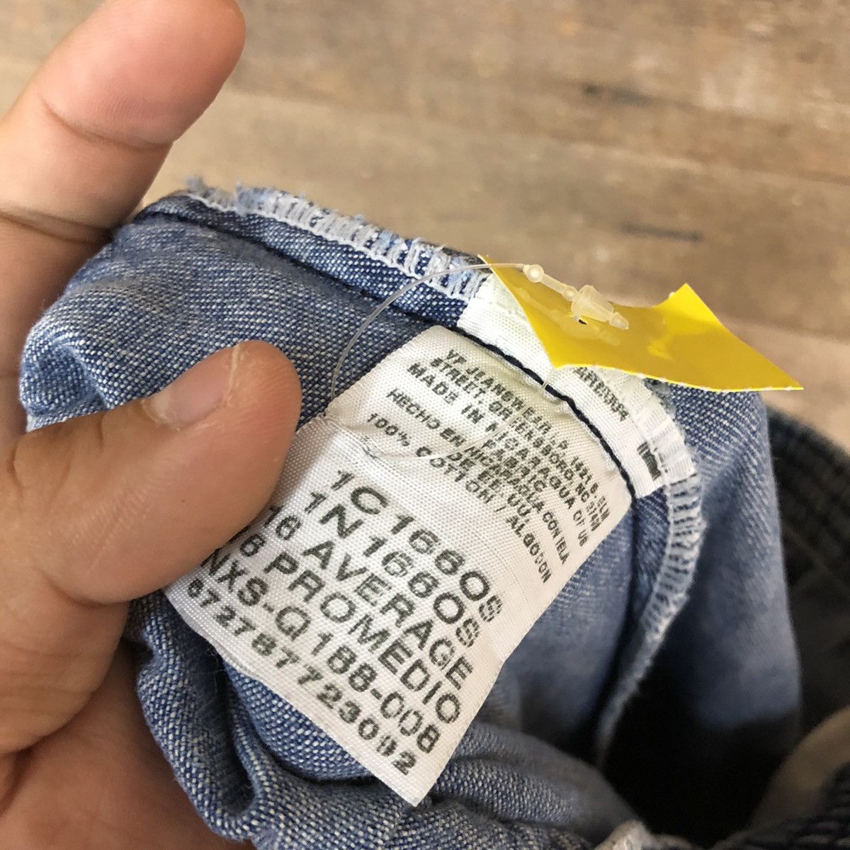 Japanese Brand DL Chic Blue Denim love hole Jeans Pants #3012 Size 32" / US 10 / IT 46 - 12 Thumbnail