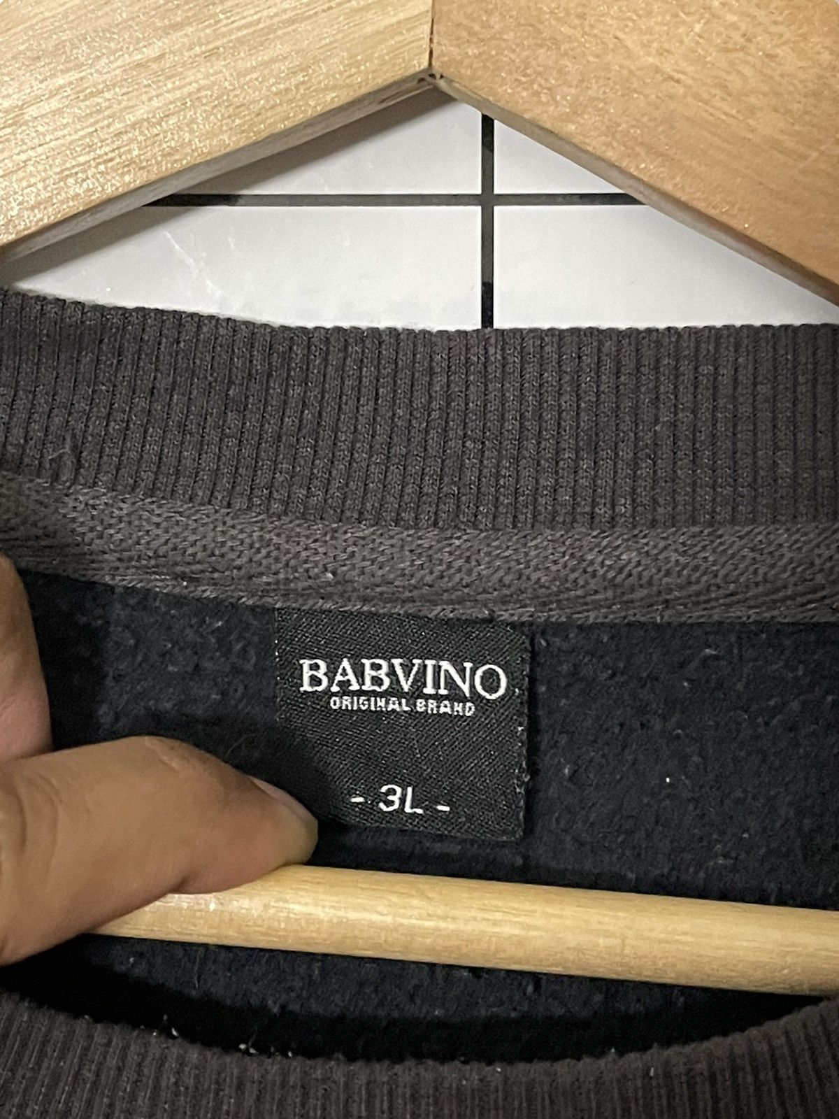 Vintage Vintage Babvino Harley Davidson Style Big Logo Sweatshirt Size US XL / EU 56 / 4 - 7 Thumbnail