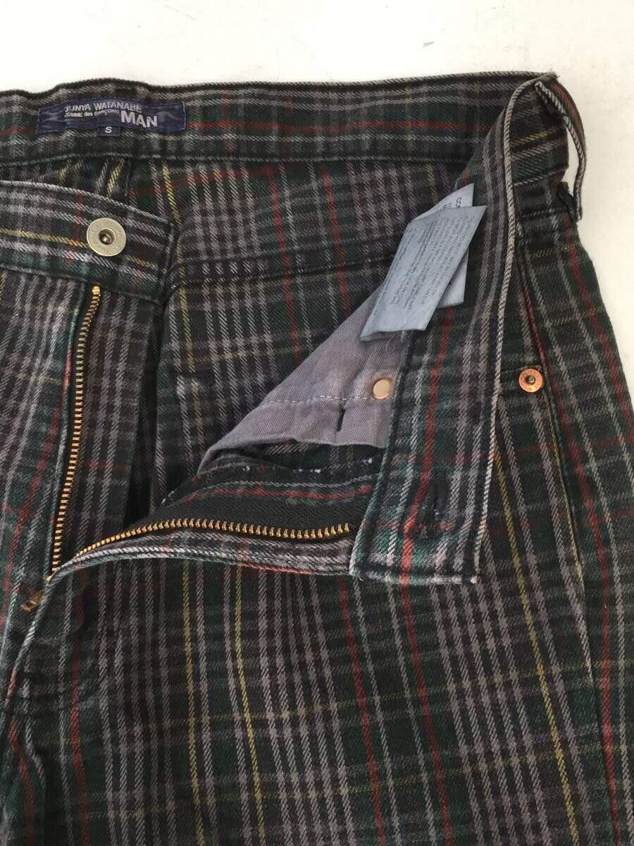 Comme des Garcons × Junya Watanabe Plaid Denim Jeans Size US 31 - 4 Thumbnail