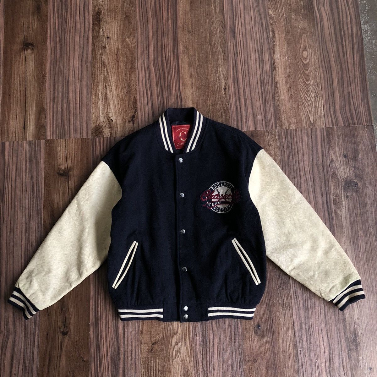 Vintage Vintage Chasecult Baseball Team Varsity Jacket Size US M / EU 48-50 / 2 - 8 Thumbnail