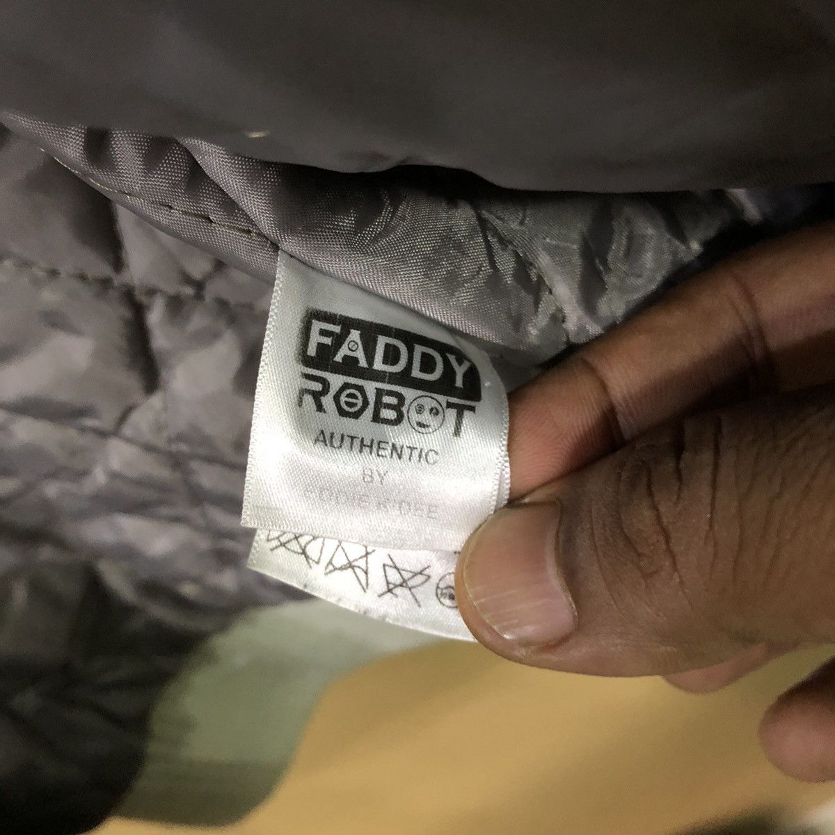 Vintage Vintage Faddy Robot Genuine Merchandise Varsity Jacket Size US M / EU 48-50 / 2 - 7 Thumbnail