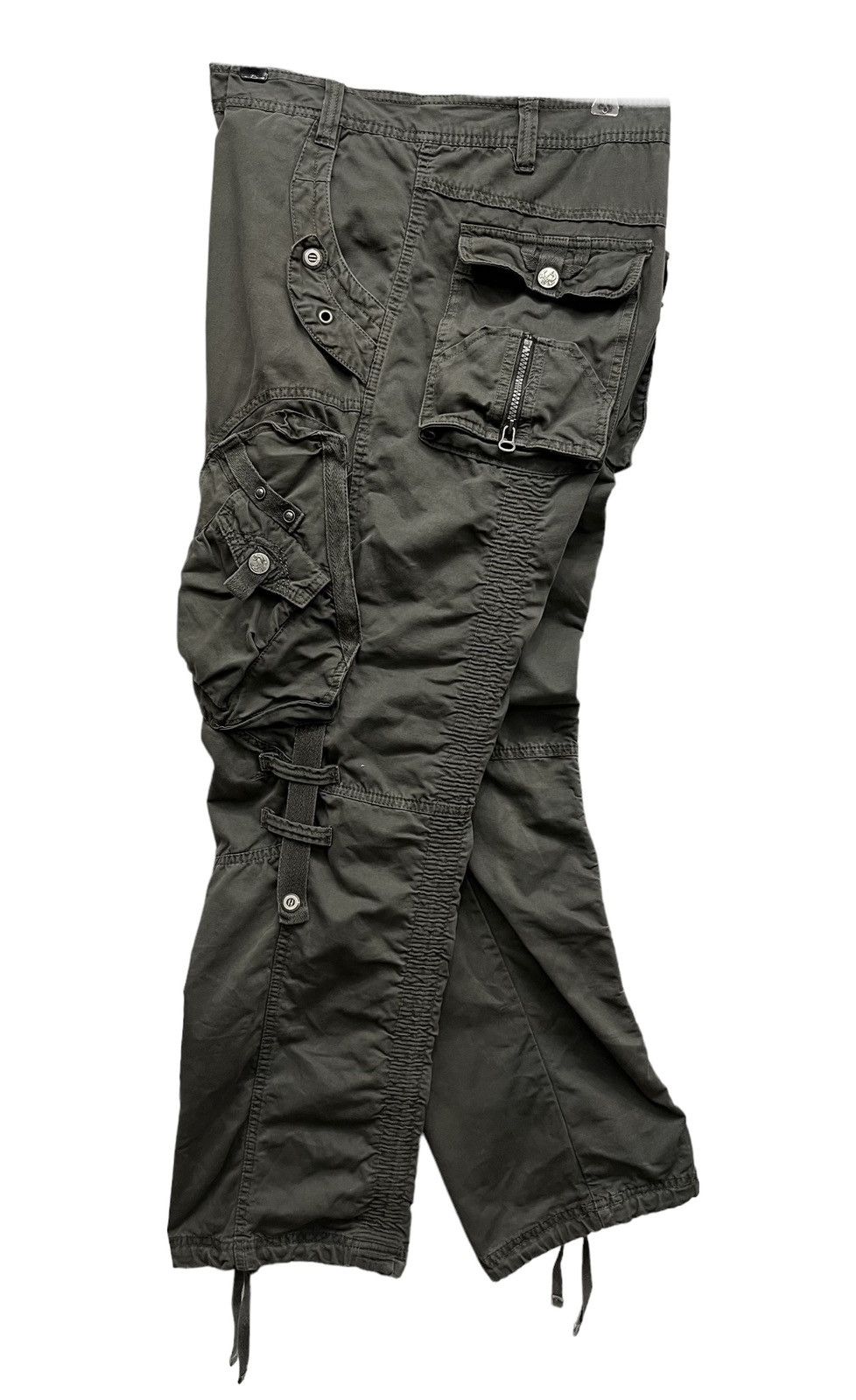 FUSAI 🔥FYE🔥FUSAI Japan Bondage Insane Multipocket Cargo Pants Size US 35 - 6 Thumbnail