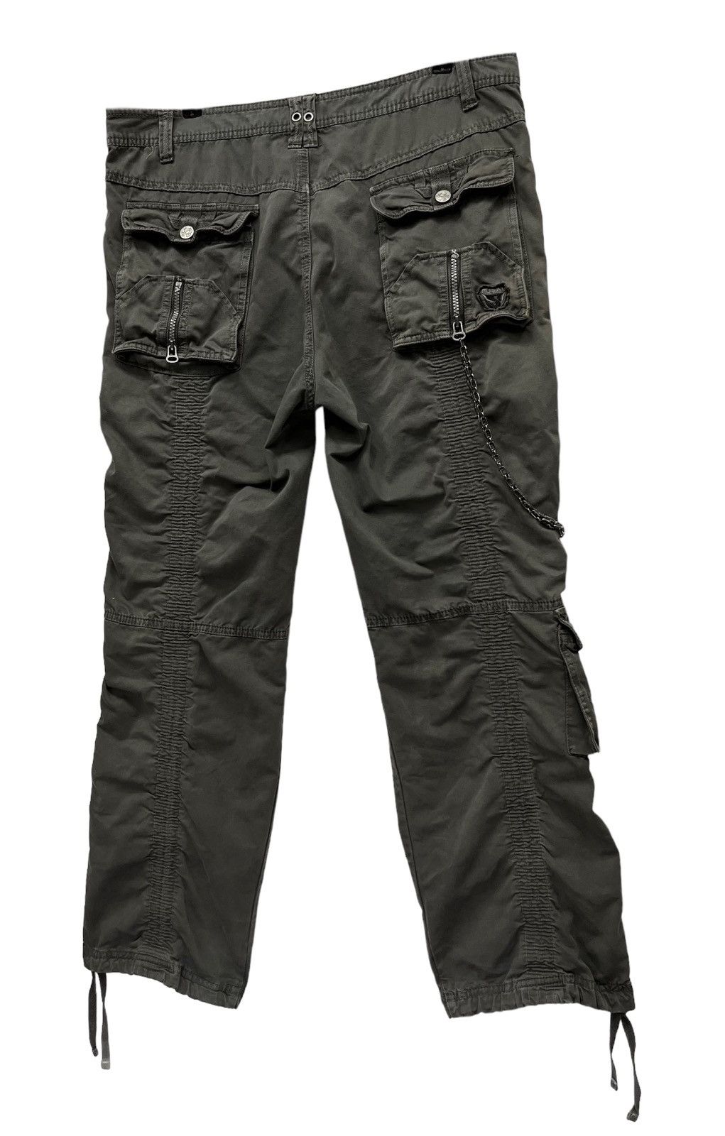 FUSAI 🔥FYE🔥FUSAI Japan Bondage Insane Multipocket Cargo Pants Size US 35 - 10 Thumbnail
