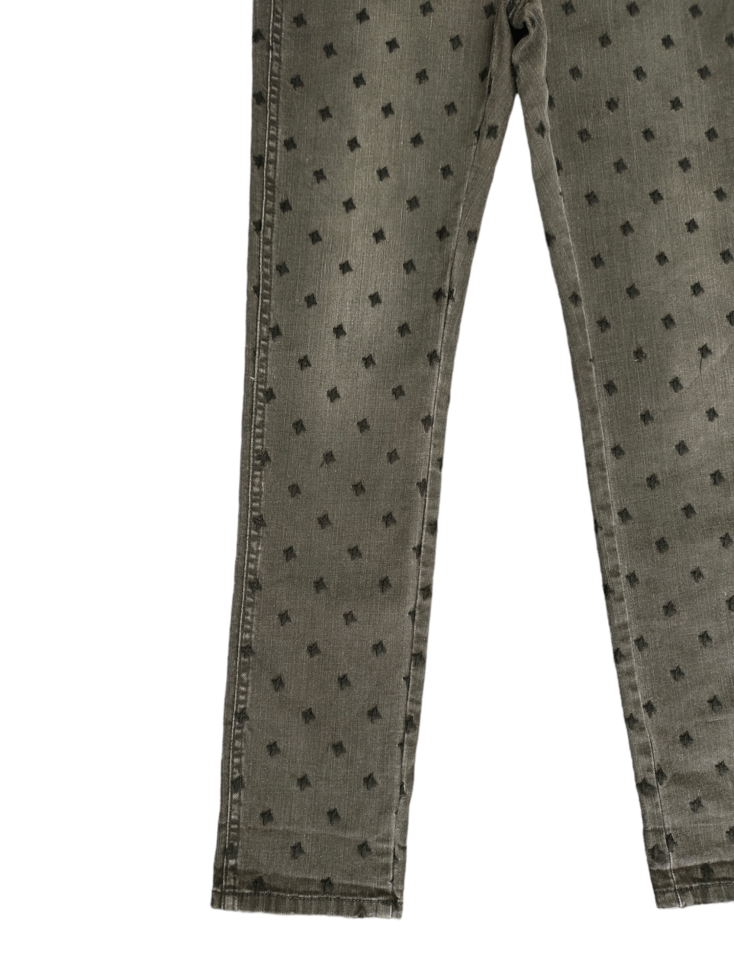 Hysteric Glamour Stella McCartney Embroidered Black Stars Skinny Pants Size US 28 / EU 44 - 8 Thumbnail