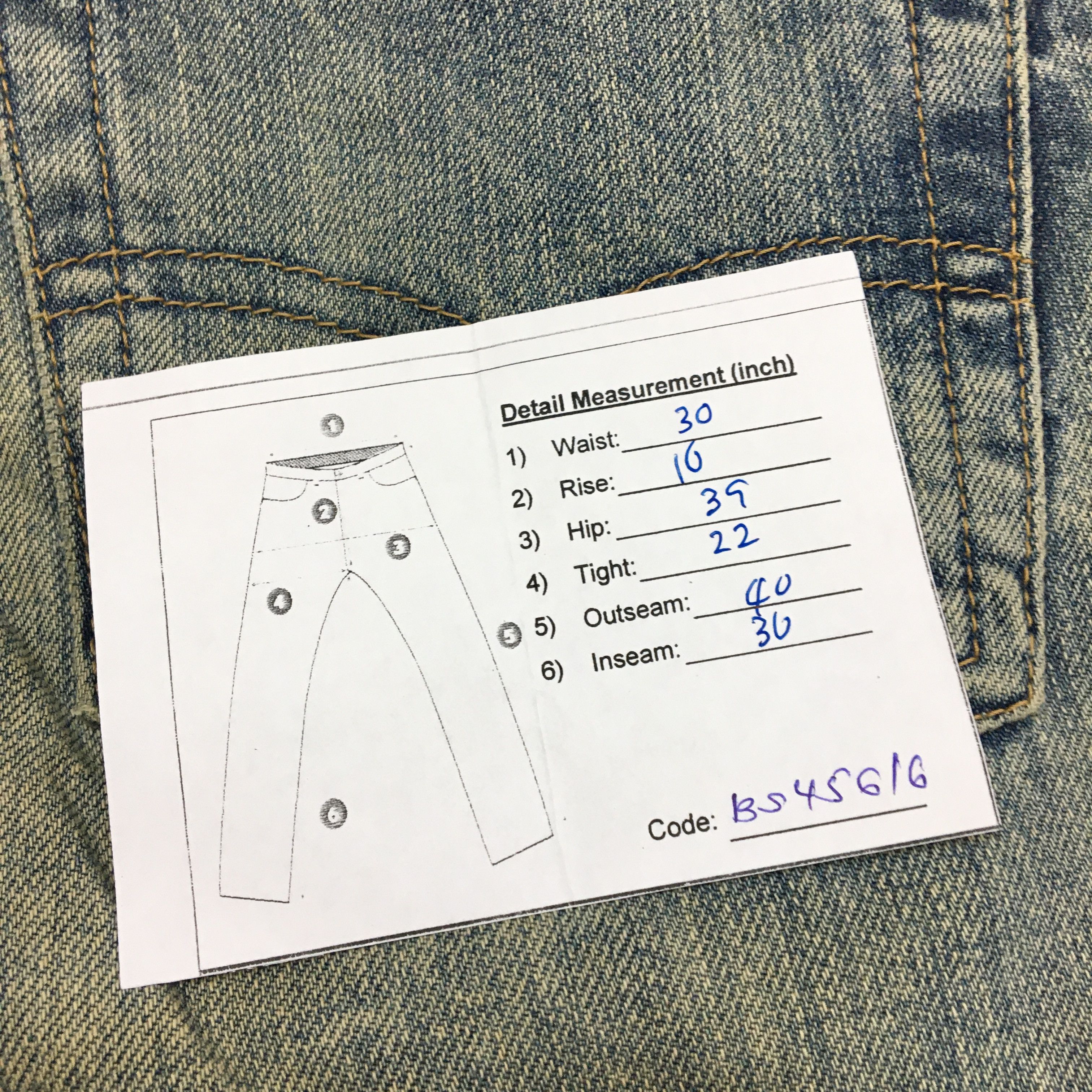 Levi's Vintage Levis 501 Jeans Light Wash Levi's Button Fly Denim Size US 30 / EU 46 - 15 Thumbnail