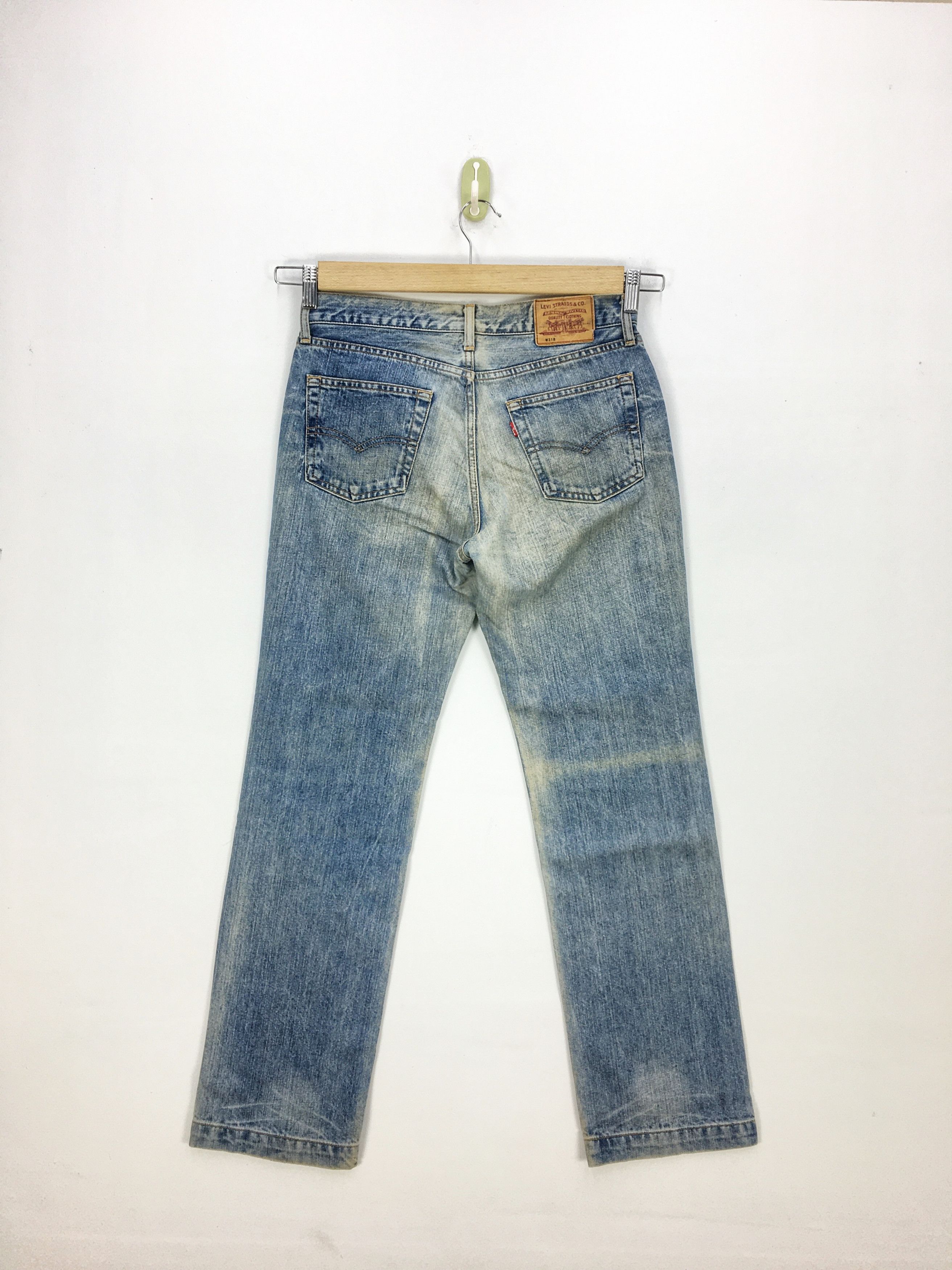 Levi's Vintage Levis 501 Jeans Light Wash Levi's Button Fly Denim Size US 30 / EU 46 - 2 Thumbnail