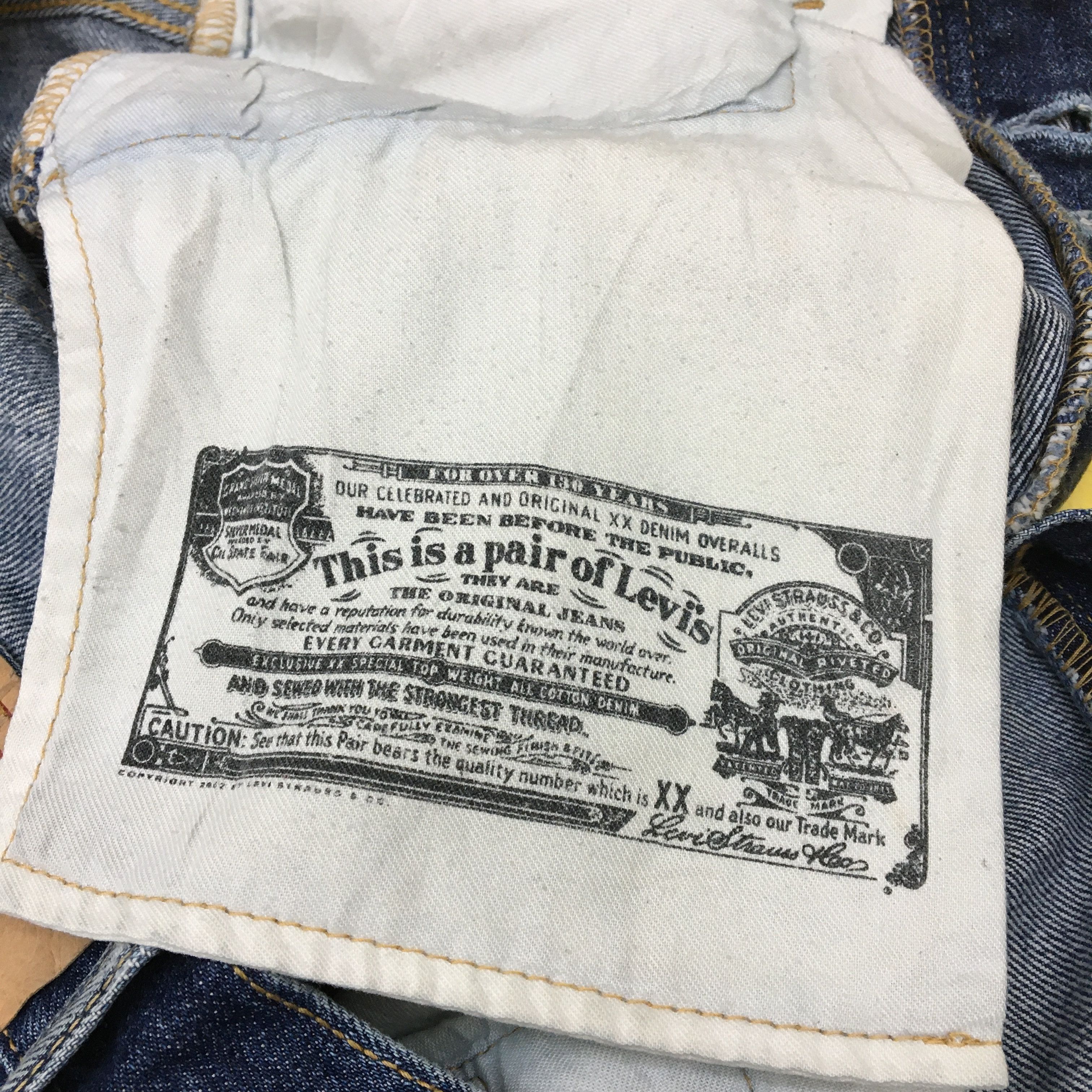 Levi's Vintage Levis Jeans Pants Blue Distressed Levi's 501 Denim Size 28" / US 6 / IT 42 - 10 Thumbnail