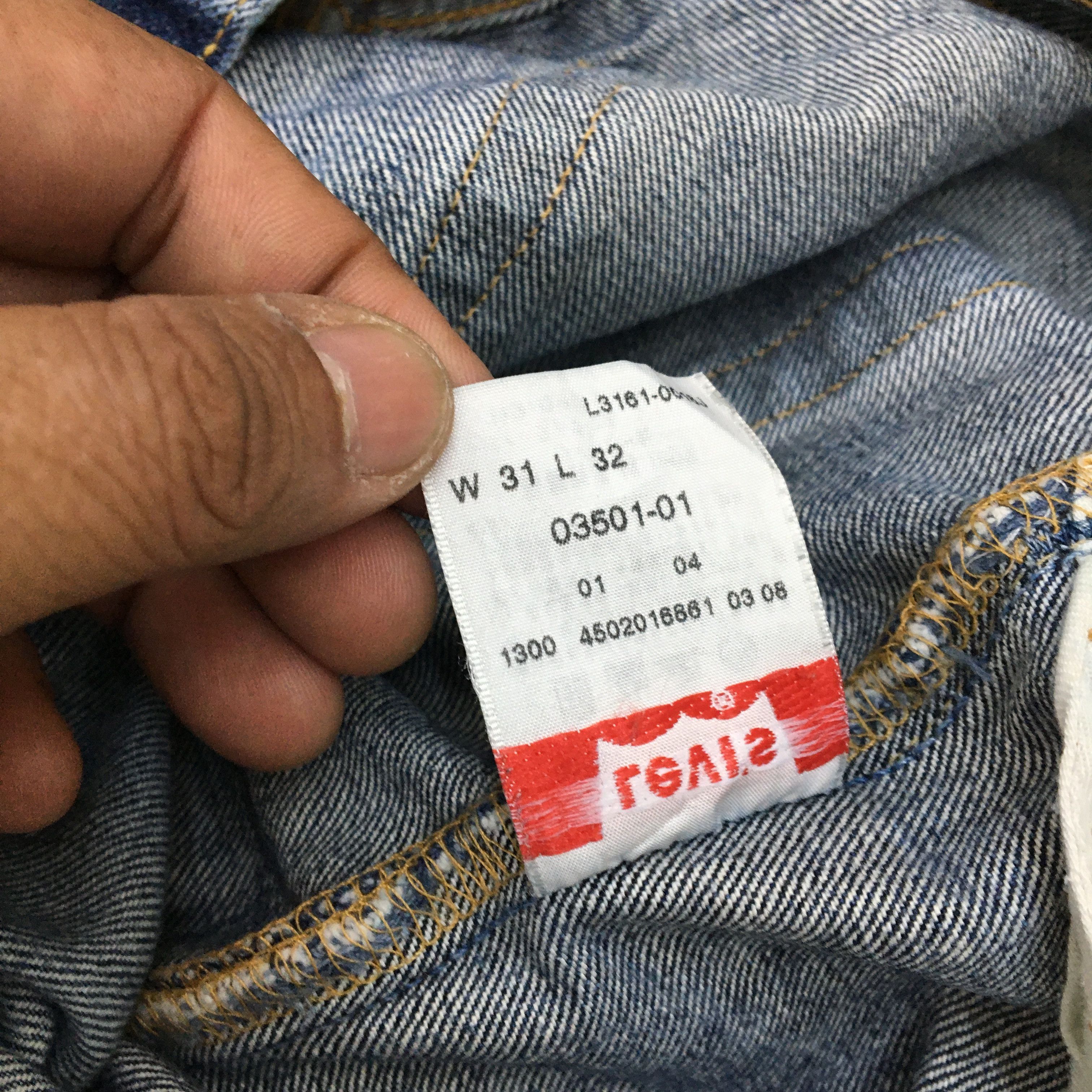 Levi's Vintage Levis Jeans Pants Blue Distressed Levi's 501 Denim Size 28" / US 6 / IT 42 - 12 Thumbnail