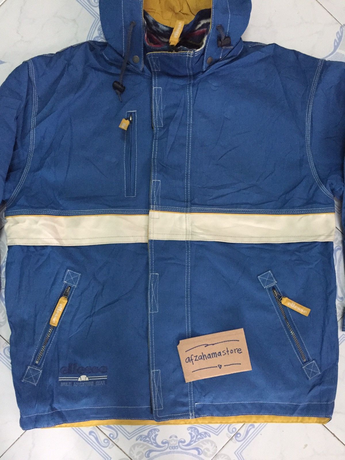 Adventure Bound × Ellesse Ellesse multi adventure gear zipper hoodie jacket Size US L / EU 52-54 / 3 - 3 Thumbnail